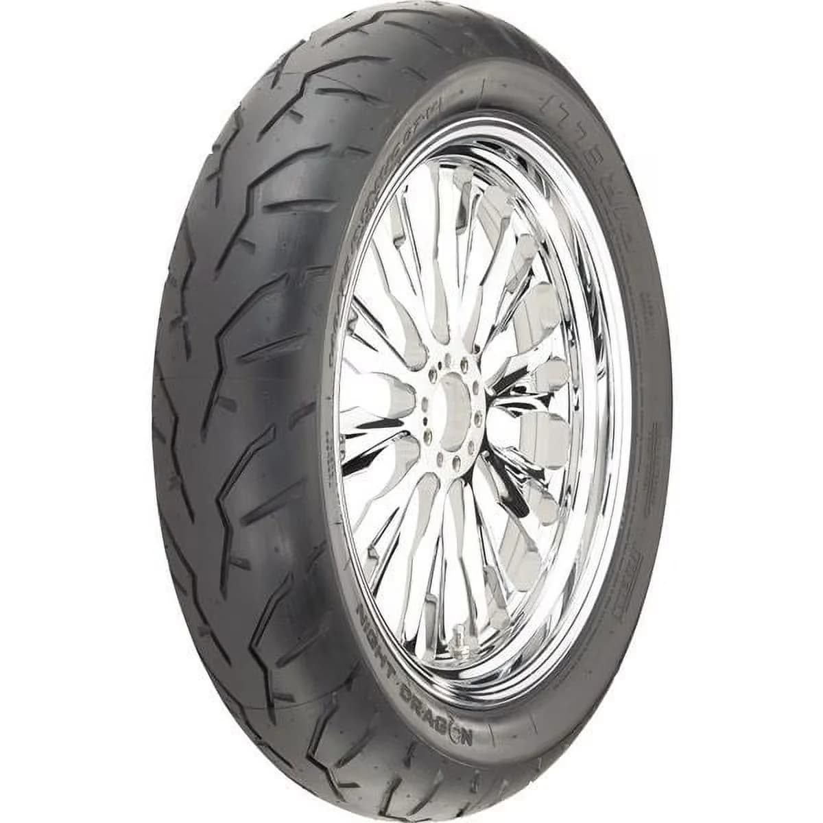 Motorcycle Tire Premium with High-Speed, Outstanding grip at all lean angles - Black Model 7E7E93