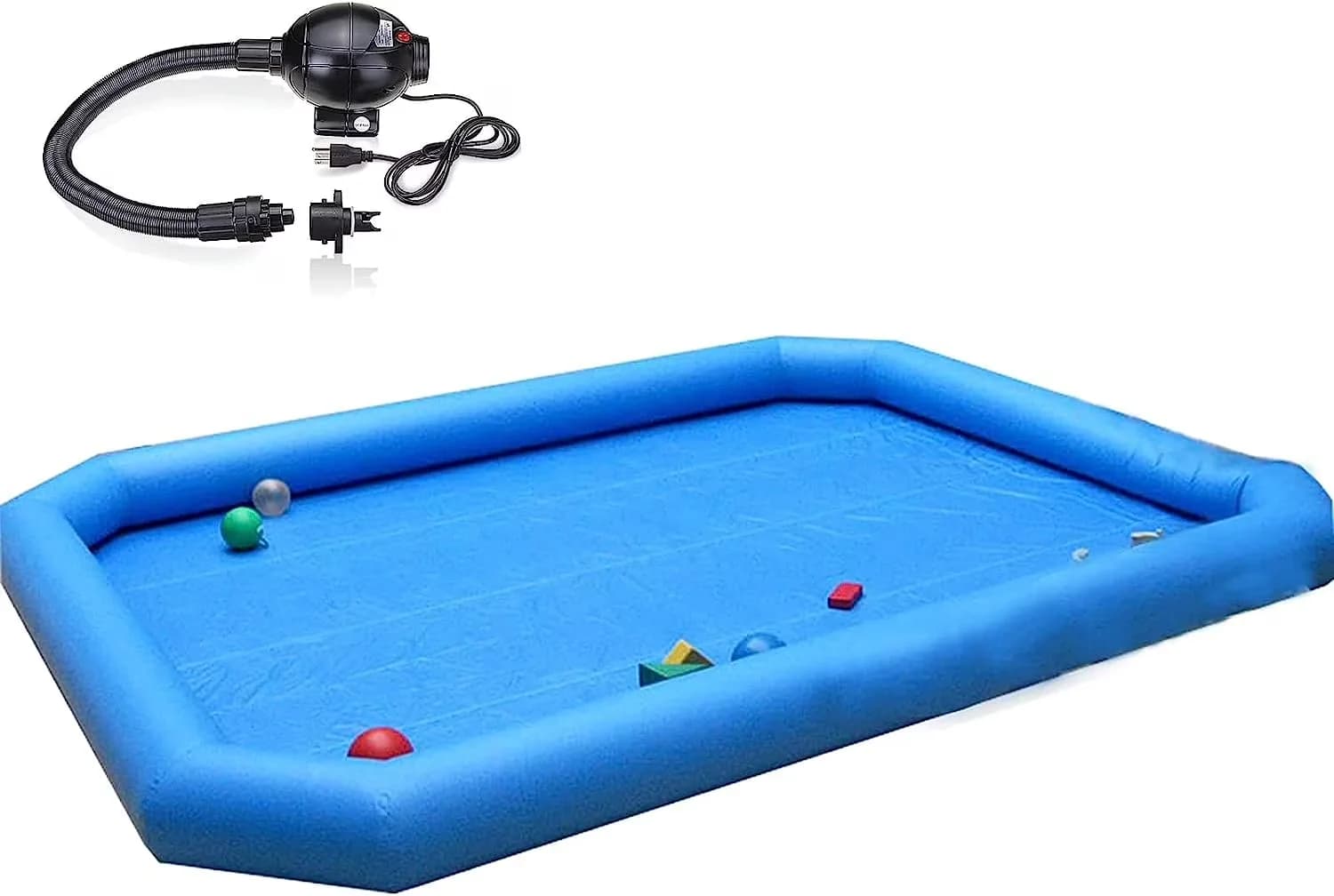 Efficient Above Ground Pool with 110V, Family Inflatable Swimming Lounge - Model 262BDD