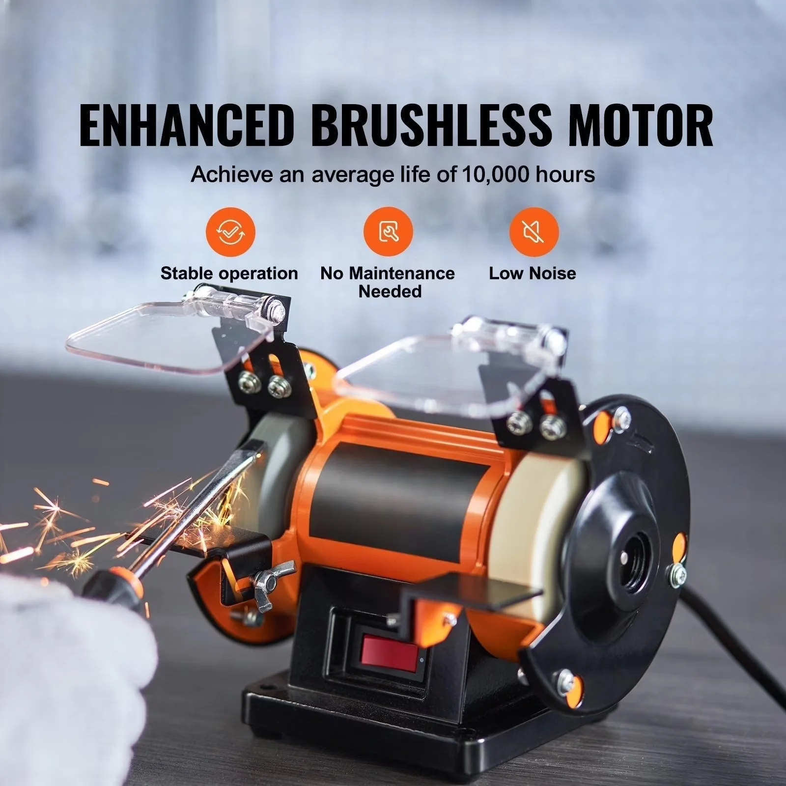 Classic Woodworking with 50W, 120V, 3in 50W - Black - Space-Saving Design Model F8A51E