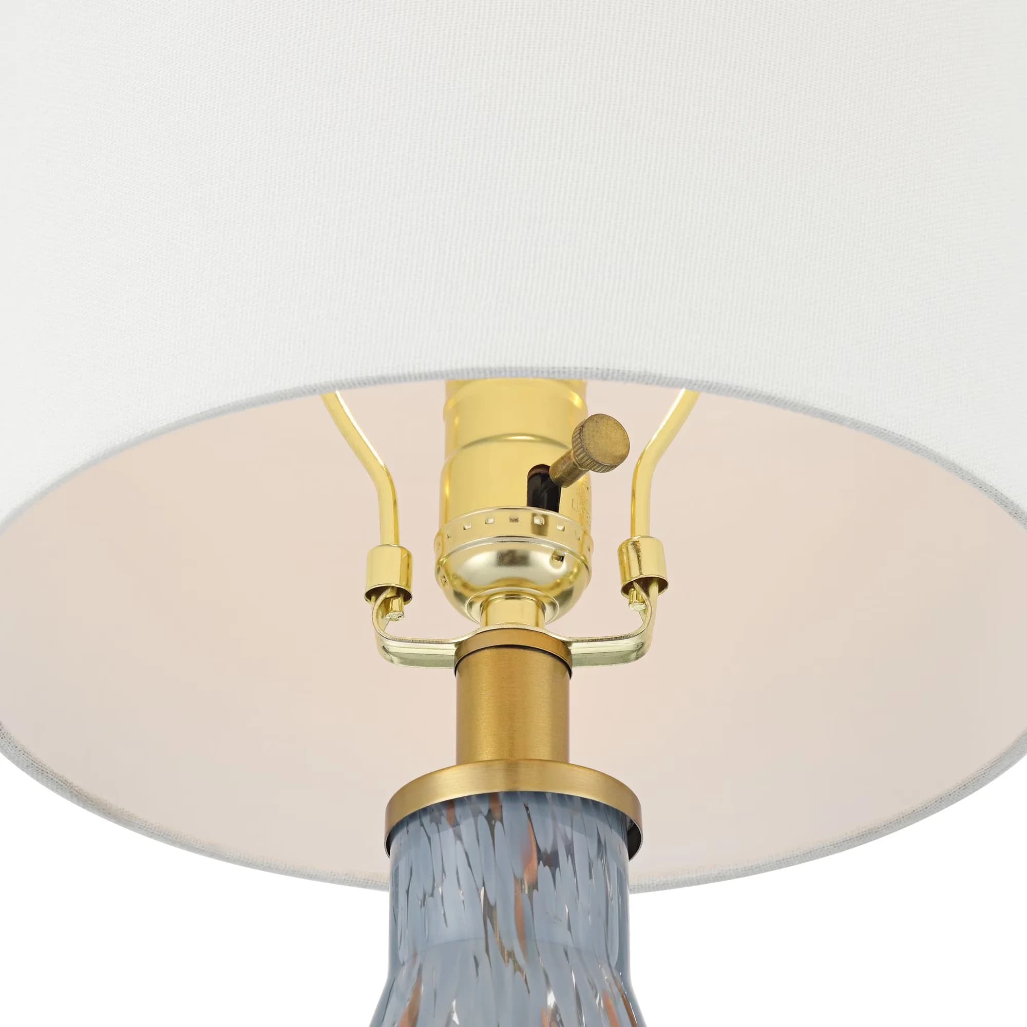 Lamp Set Quality with Incandescent, Modern - Glass Blue Alexia - Long-Lasting Performance Model 0D8168