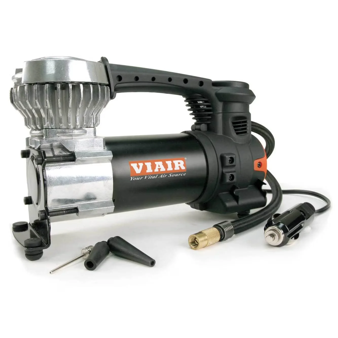 Stylish Air Tools Compressor with Battery, 12V, Adjustable - Steel Beige Model 96393F