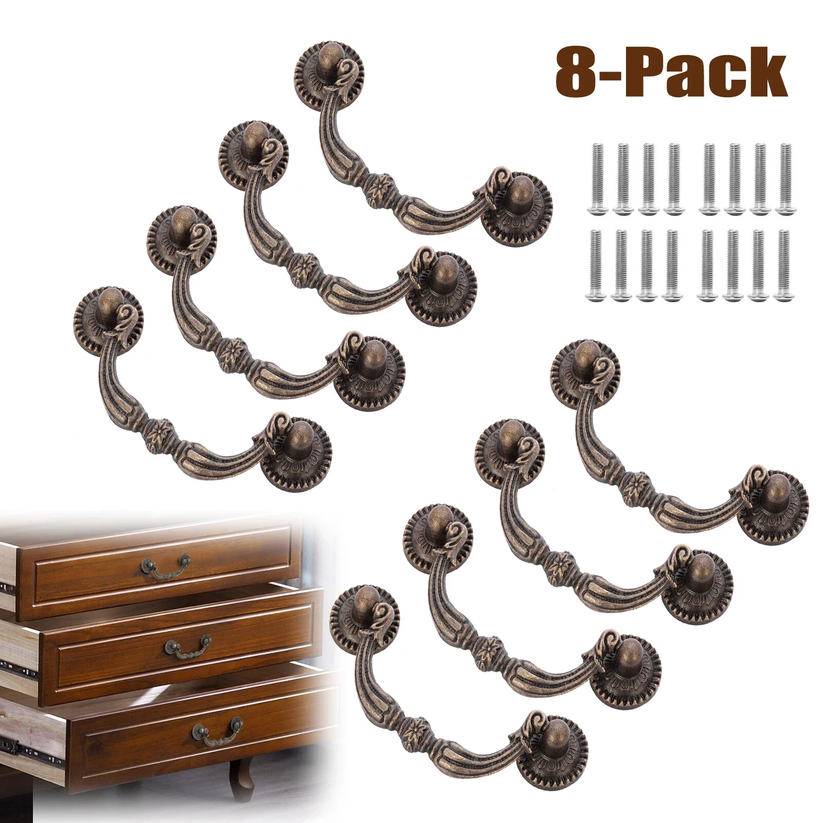 Versatile Kitchen Renovation with Durable, Easy to use and practical for everyone. - Antique Bronze 3.75" Model F3ED2D