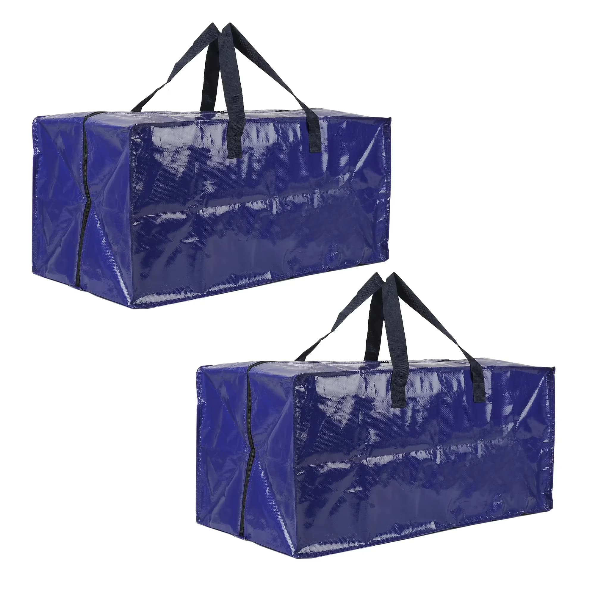 Stylish Moving with Heavy Duty and Packing Bags, Backpack Straps - Blue Polypropylene, Nylon Model 3AB13D