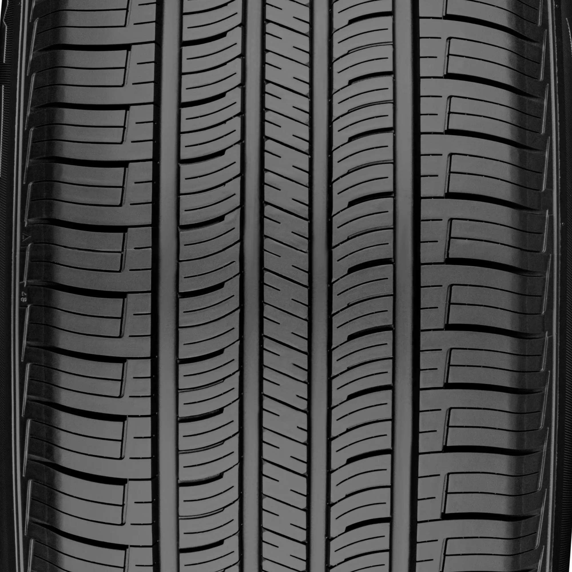 Sleek Truck Tire with Fits Multiple Makes And Models, Sidewall style: Black Sidewall - Model 5CCF15