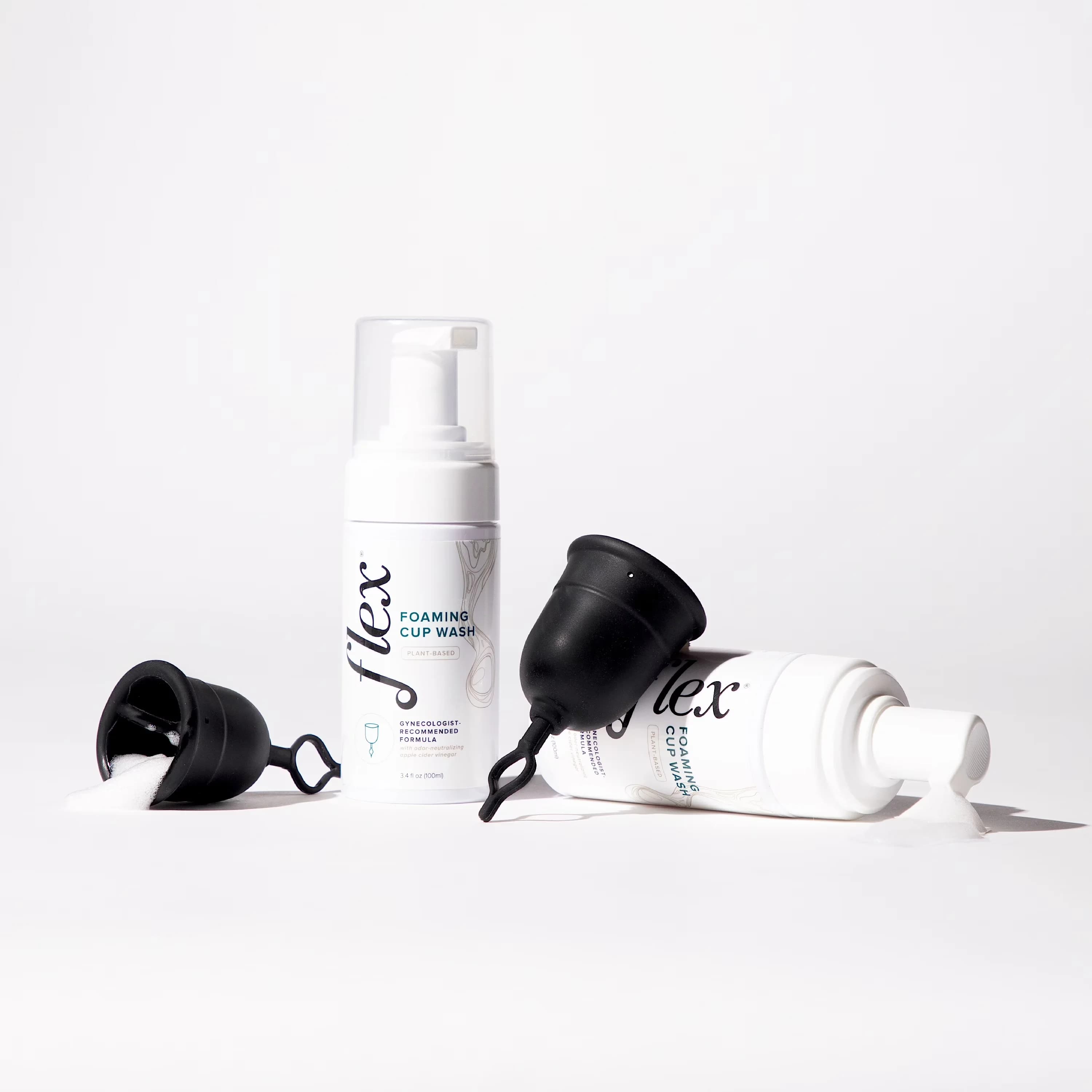 Versatile Building Material with Menstrual Cup Wash - Silicone 3.4 oz Foaming Model A47ECD