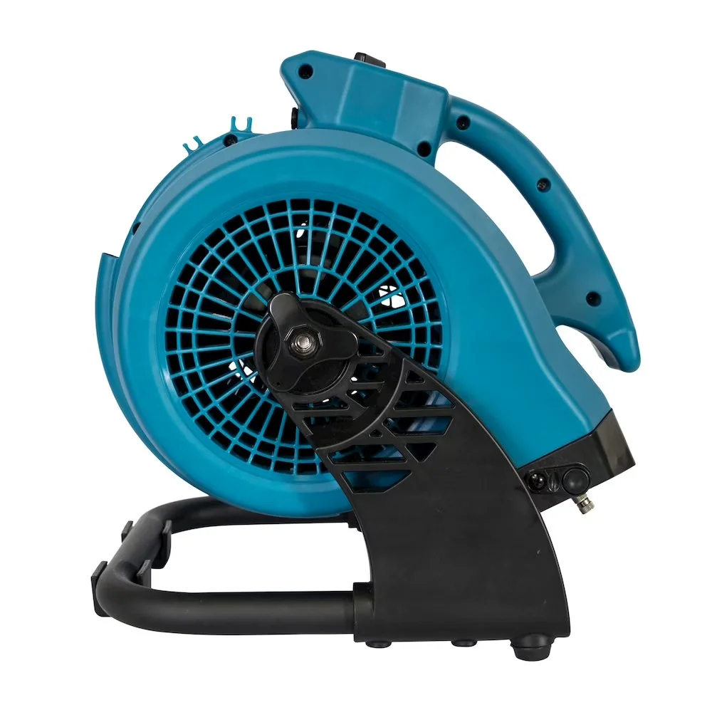 Stylish Fans In Cooling with 144W, Adjustable Flow, 144-Watt Portable Outdoor Solution - Blue Polypropylene Model EE15AA