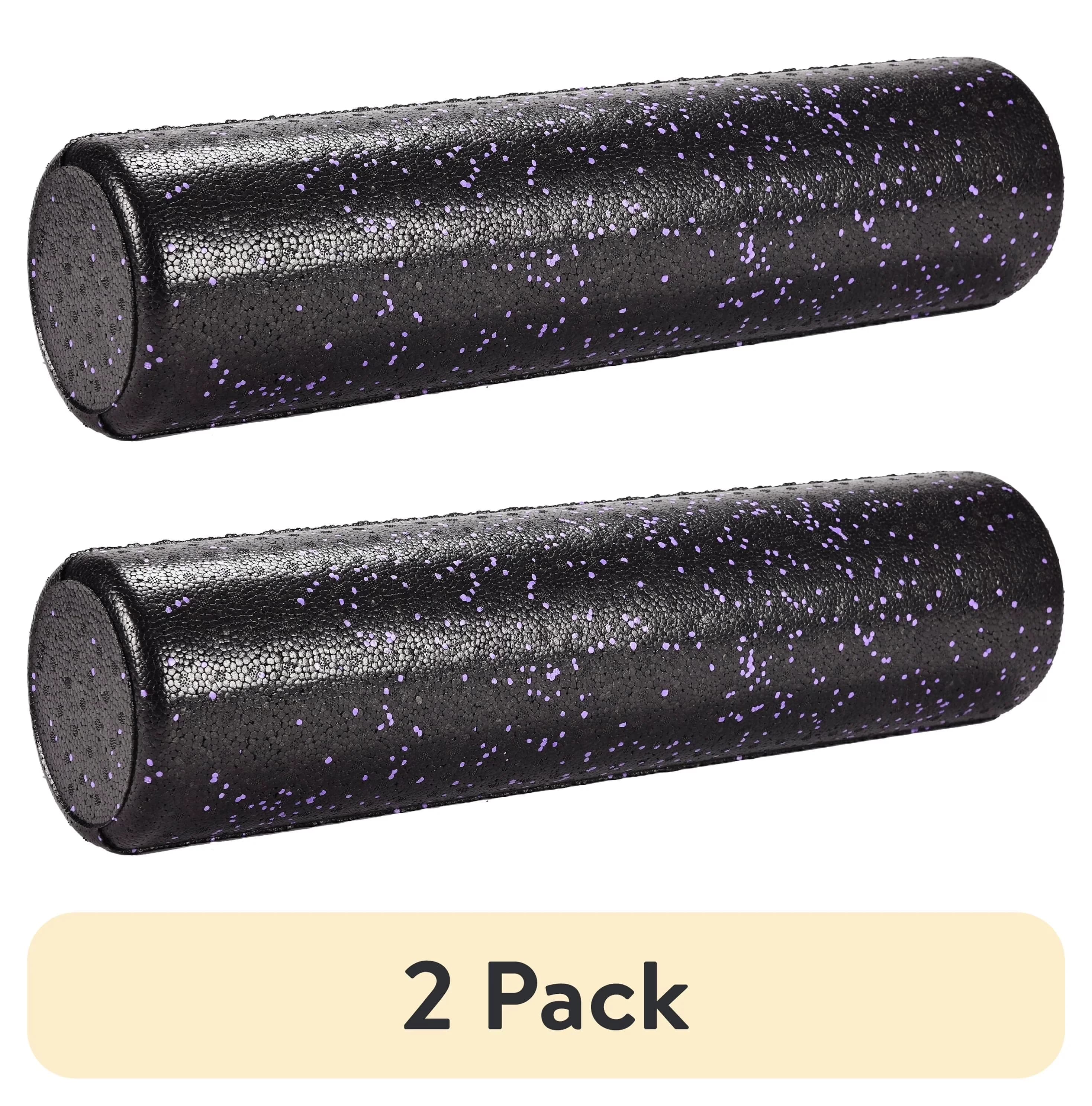 Home Gym Modern with 24" Length, Purple/Black - Purple Foam 2 pack - Satisfaction Guaranteed Model 6A375C