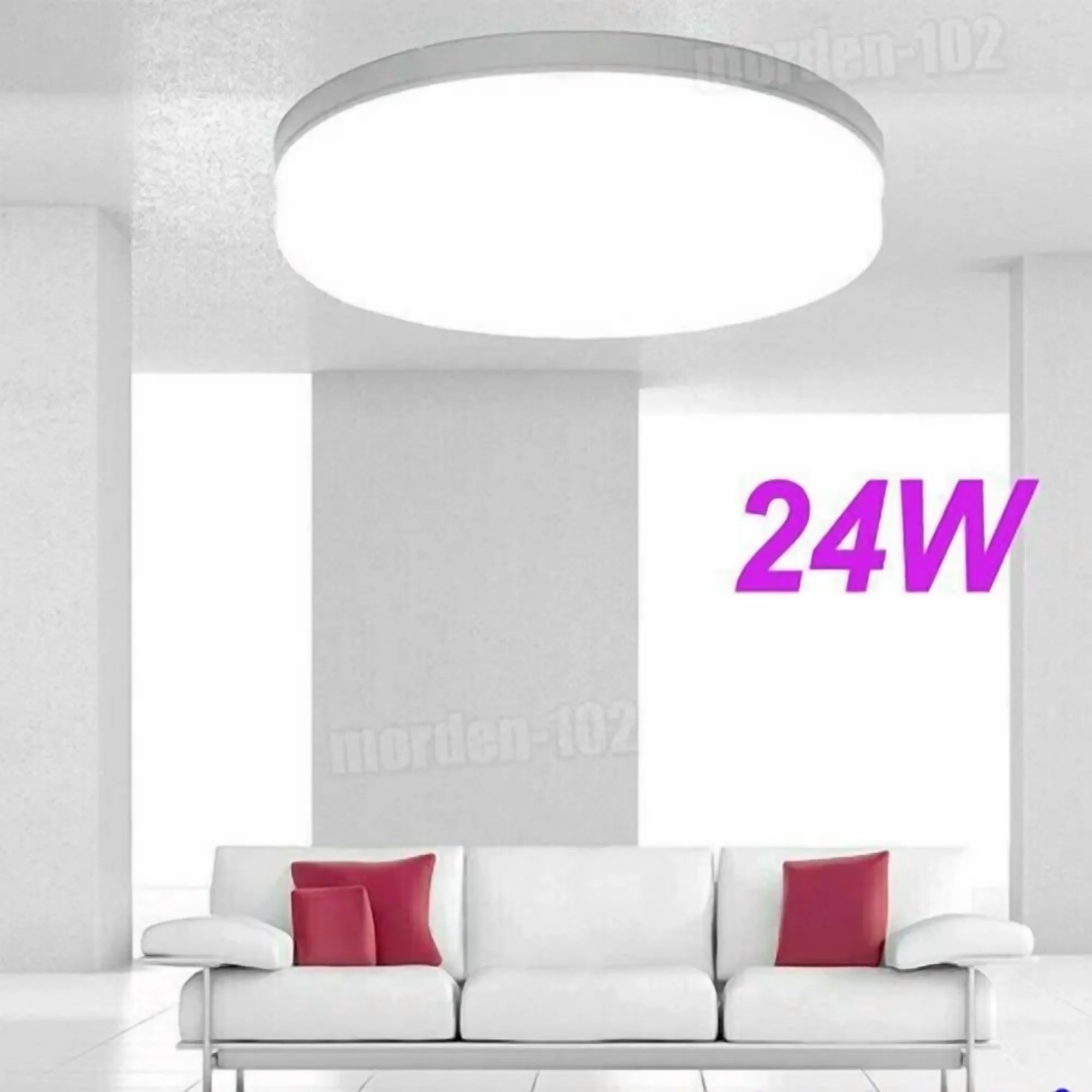 Led Lighting Innovative with LED, 24W, Easy to use and practical for everyone. - White Model 5D0FCA