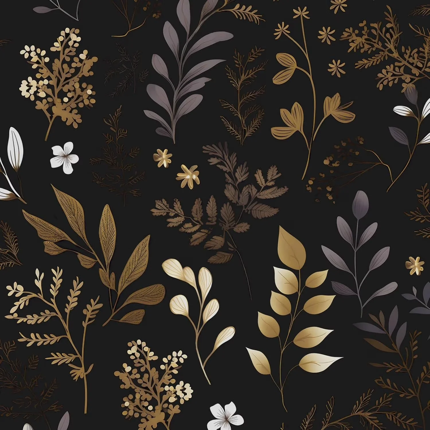 Wallpaper Compact with Waterproof, Removable - Pvc Gold 5 x 78 - Industrial Grade Model FF3E84