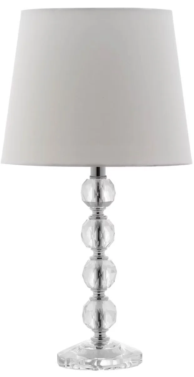 Lamp Professional with Incandescent, Usb Port - Clear, Silver, Multicolor Crystal Model 1DE2A4