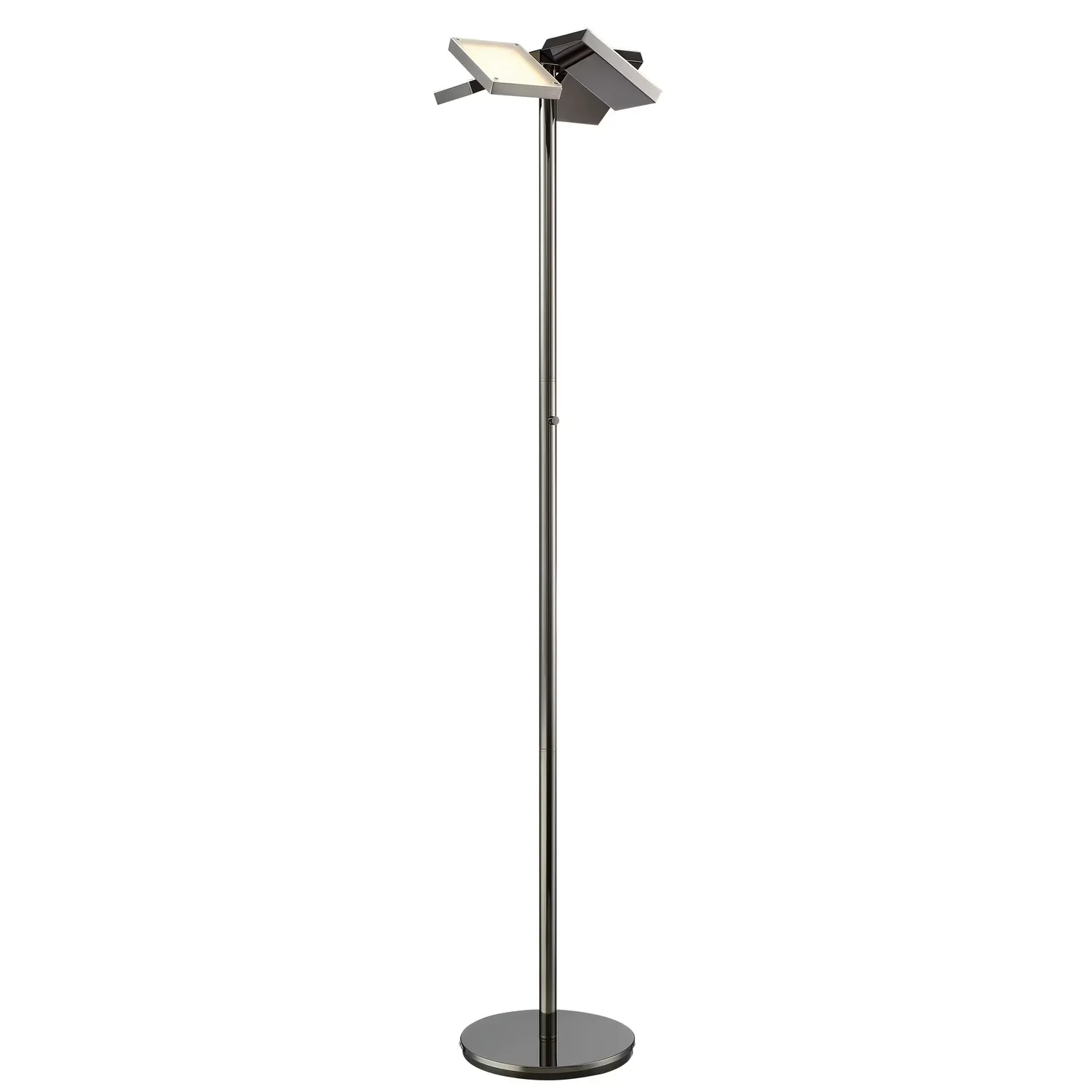 Classic Floor Lamp with LED, Dimmable, Lampard - Metal Black - Long-Lasting Performance Model B6F3F8