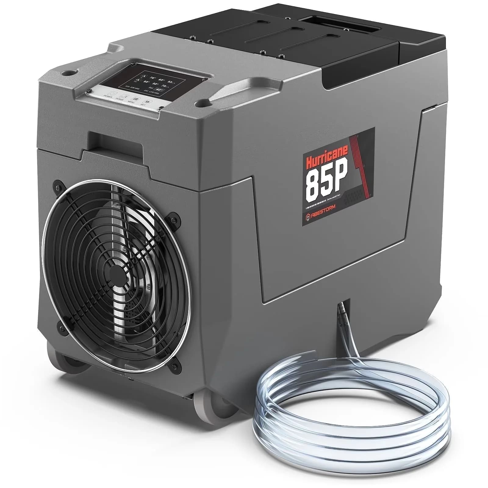Durable Dehumidifier with Built-In Pump, Airflow :210 CFM/350 CMH, Filter :MERV-8 - Gray Model CFB26C