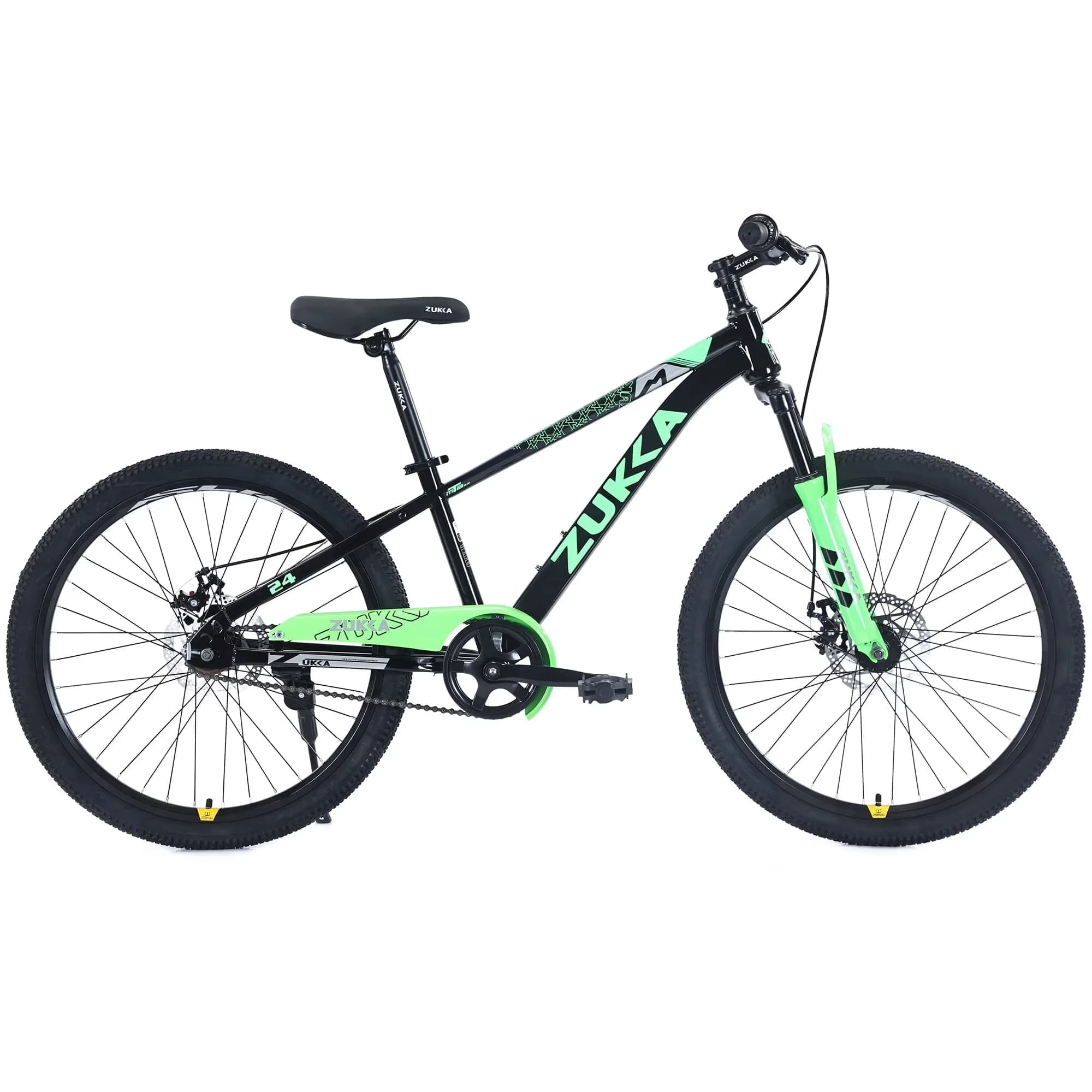 Innovative Kids Bike with Adjustable Seat, Adjustable Handlebar Height - Green Model 225EBB
