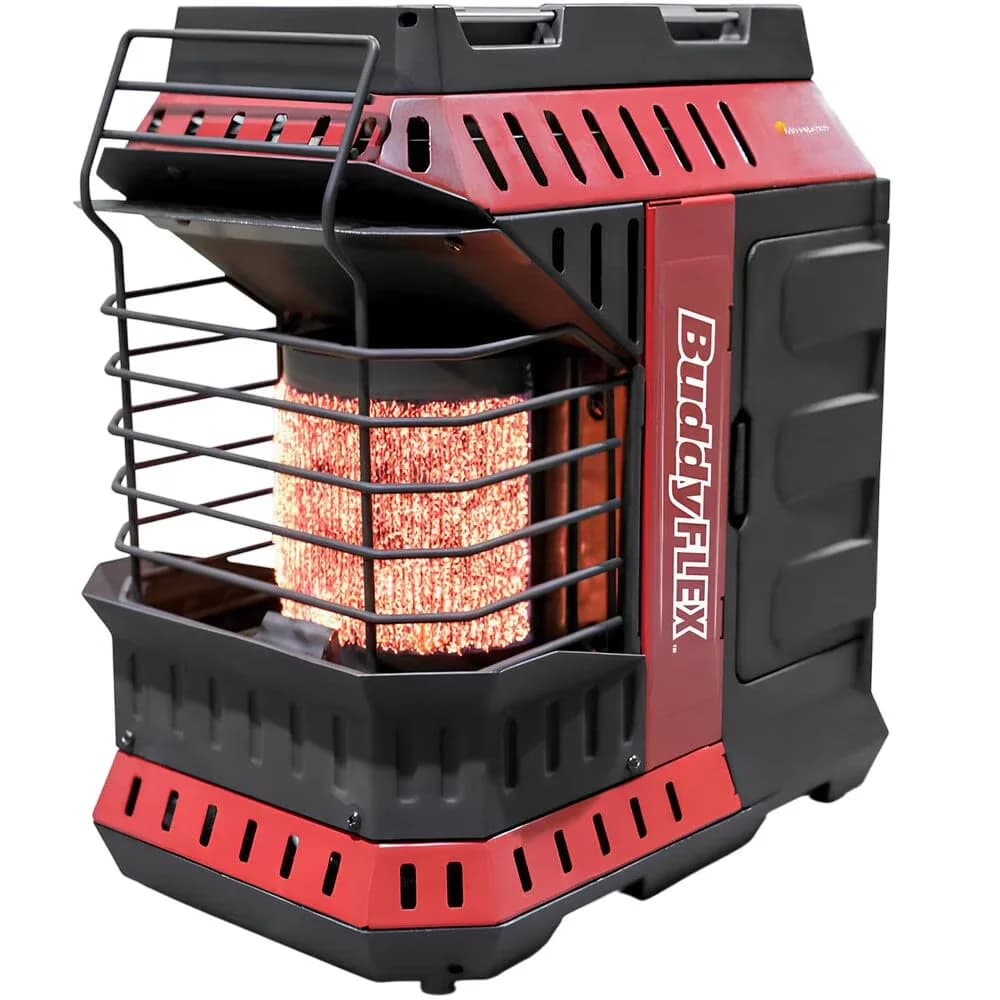 Portable And Electric Space Heater Classic with 11000 BTU, Adjustable, High wind resistance technology - Model D667FE