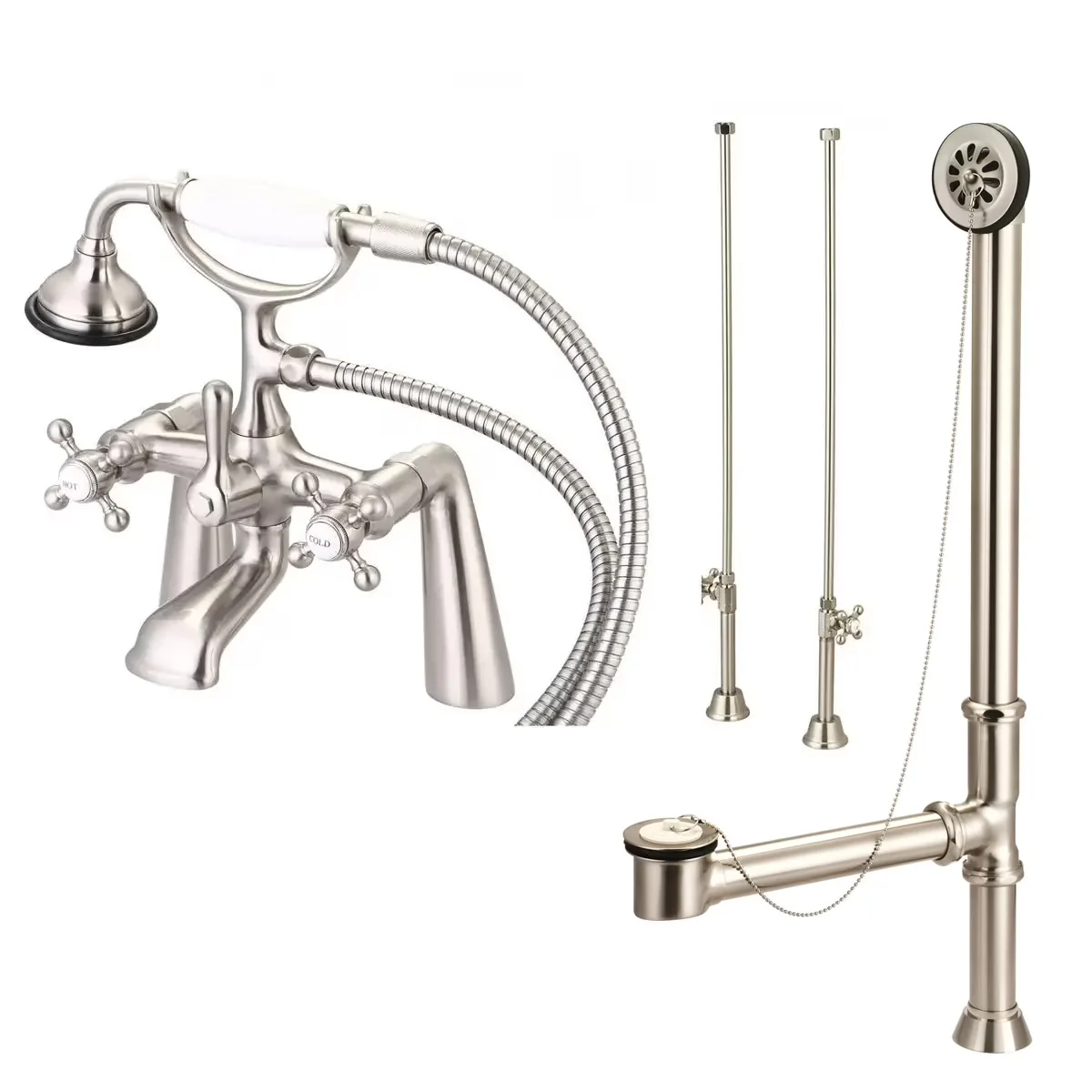 Quality Bathroom Renovation with Handheld, Handshower Complete Set - Silver Model A23CF4