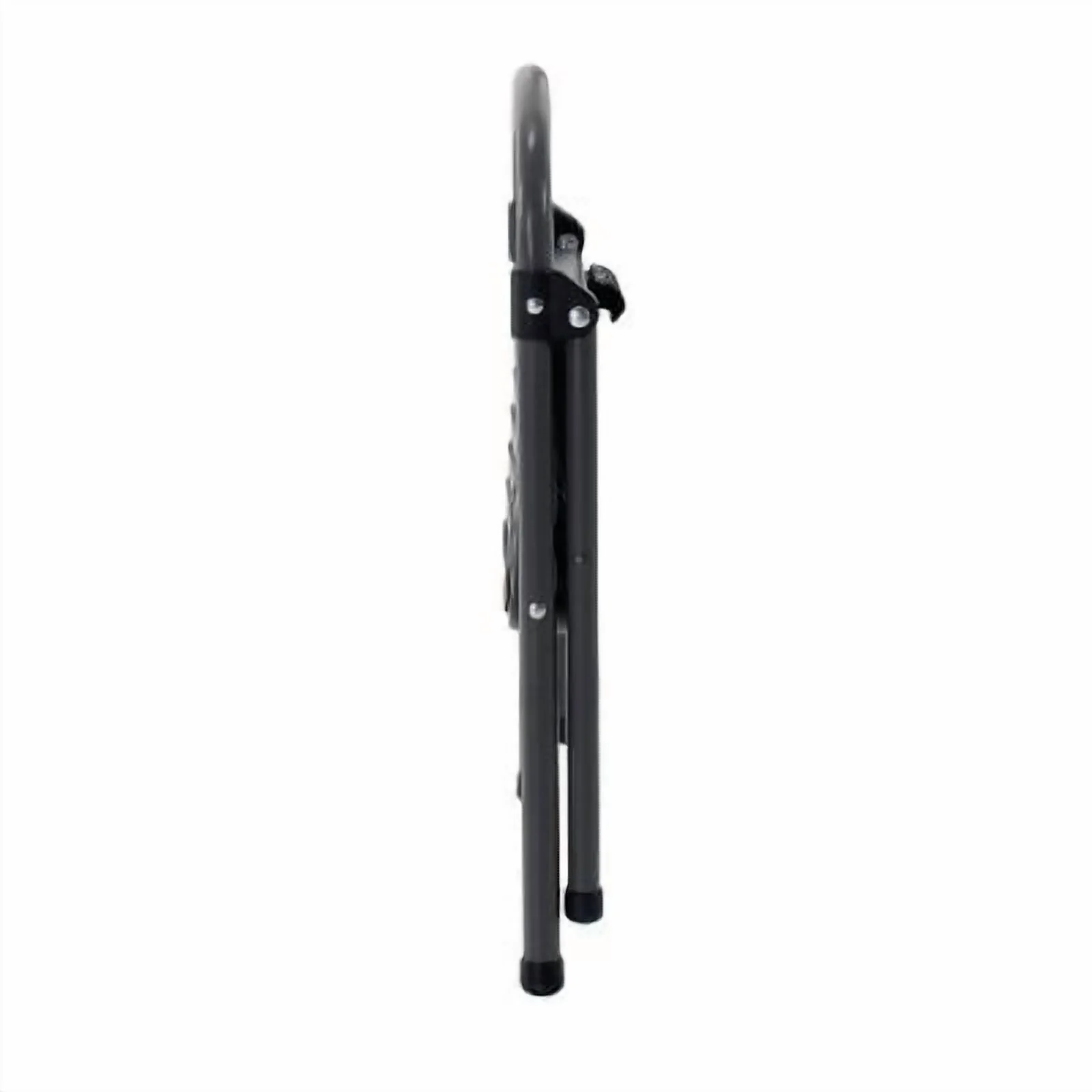 Ladders And Step Stool Classic with Foldable, Number of Rungs: 1., 1 All Steel Stool: Black - Black Steel Model 1E838D