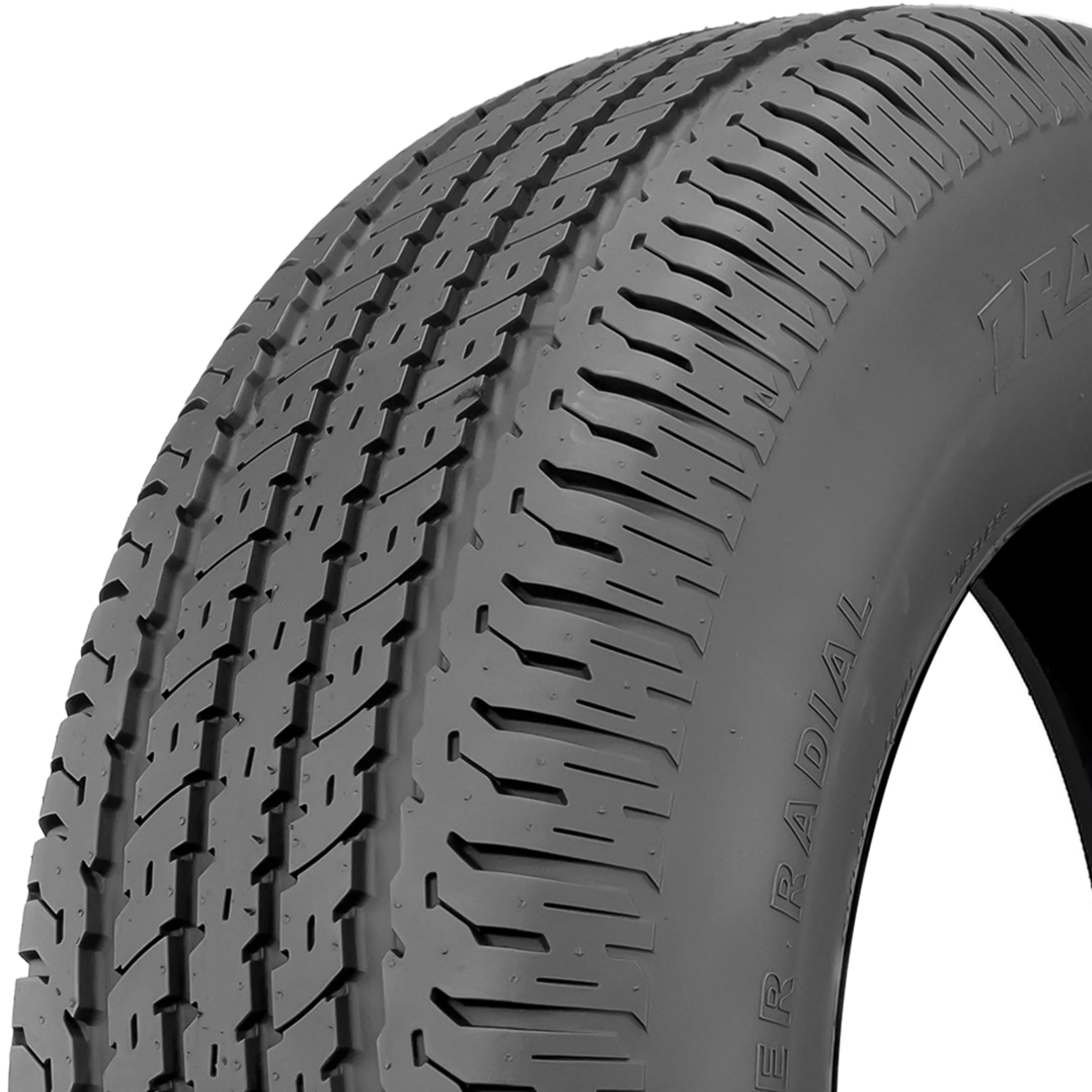 Quality Trailer Tire with Smooth, High-Speed, Dot Approved - ST205 - Easy to Use Model A77B24
