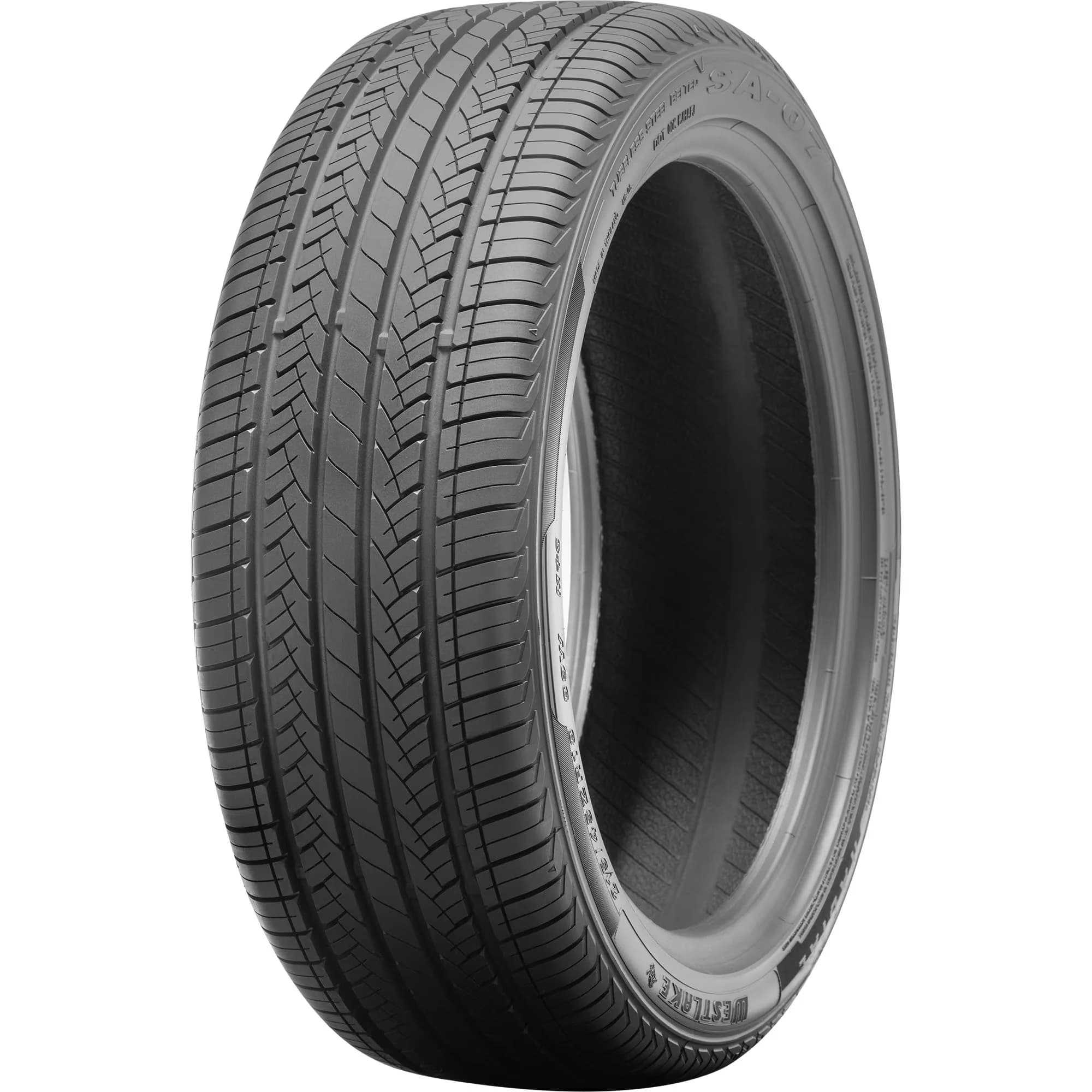 Car Tire Stylish with Sidewall style: Black Sidewall - SA07 - Industrial Grade Model 40B083