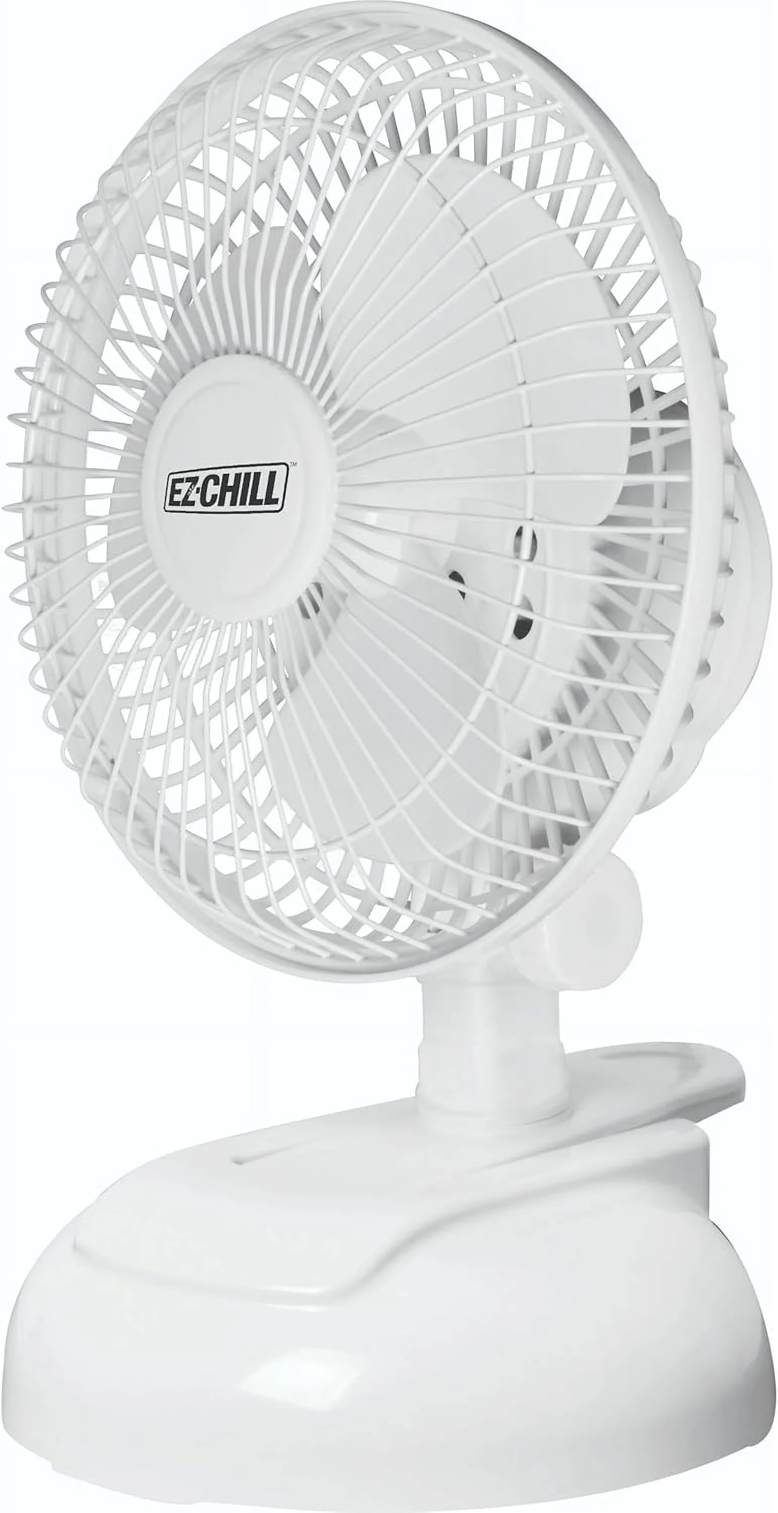 Fans In Cooling Sleek with Convertible, Tilt Mechanism - White Plastic Model D55534