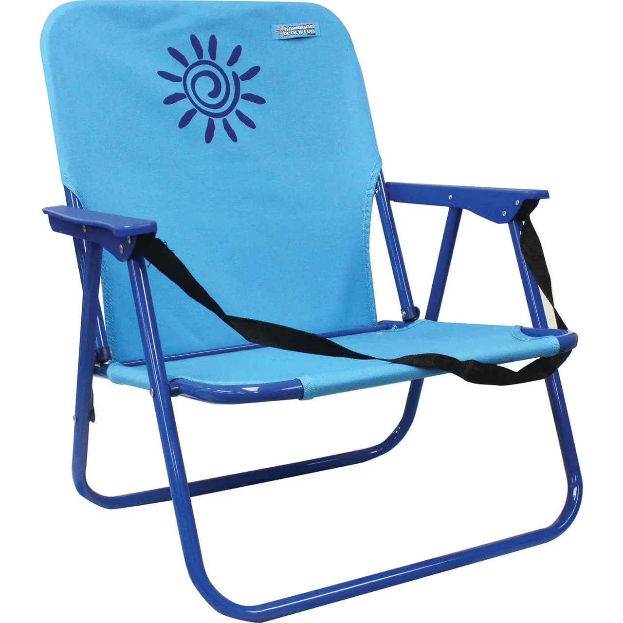 Innovative Patio Chair with Storage, Fun in the sun design, Lightweight powder coated frame - Blue Model 8236E5