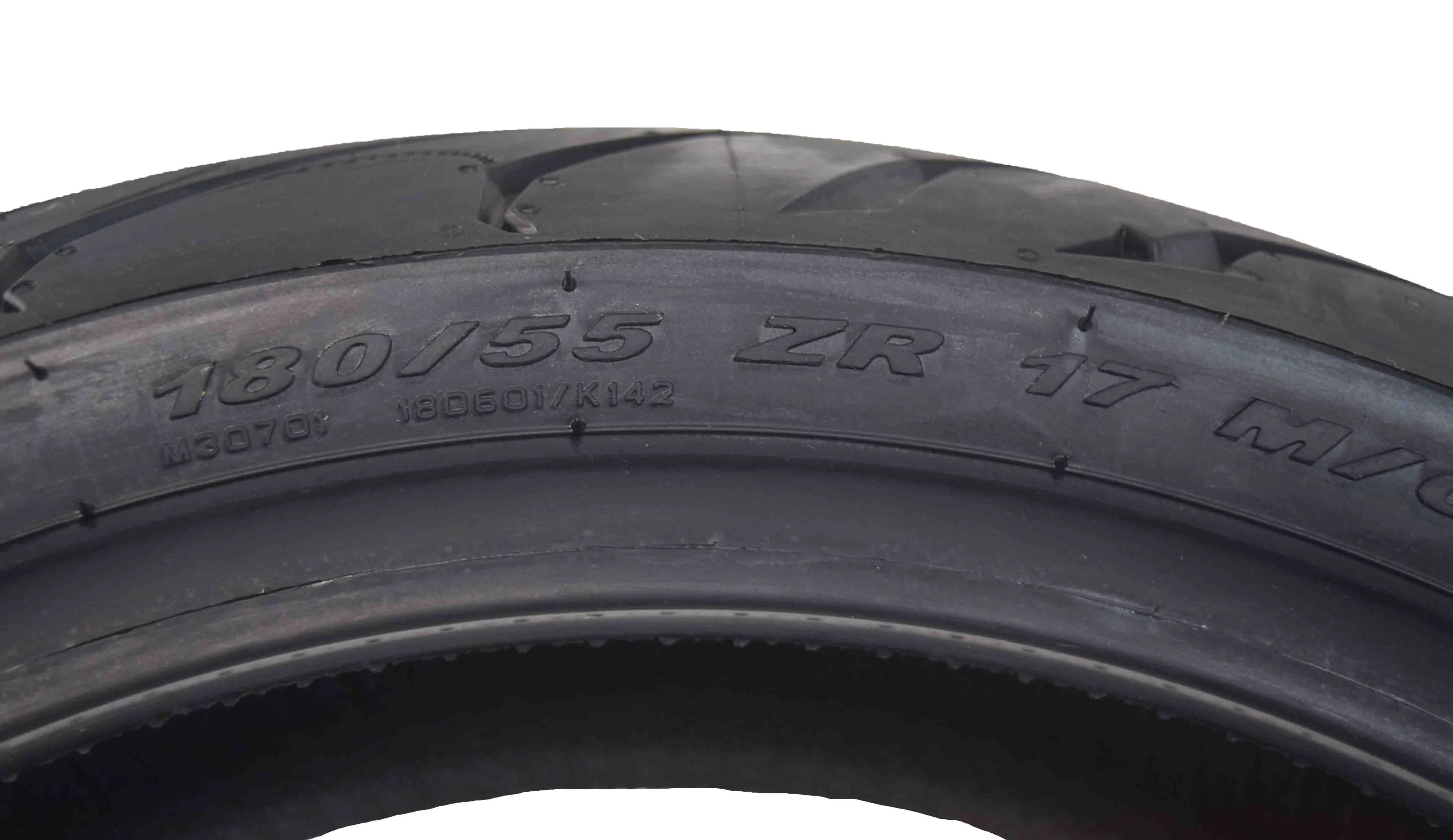 Efficient Motorcycle Tire with 58W - 70ZR17 - Universal Fit Model 46B6D3