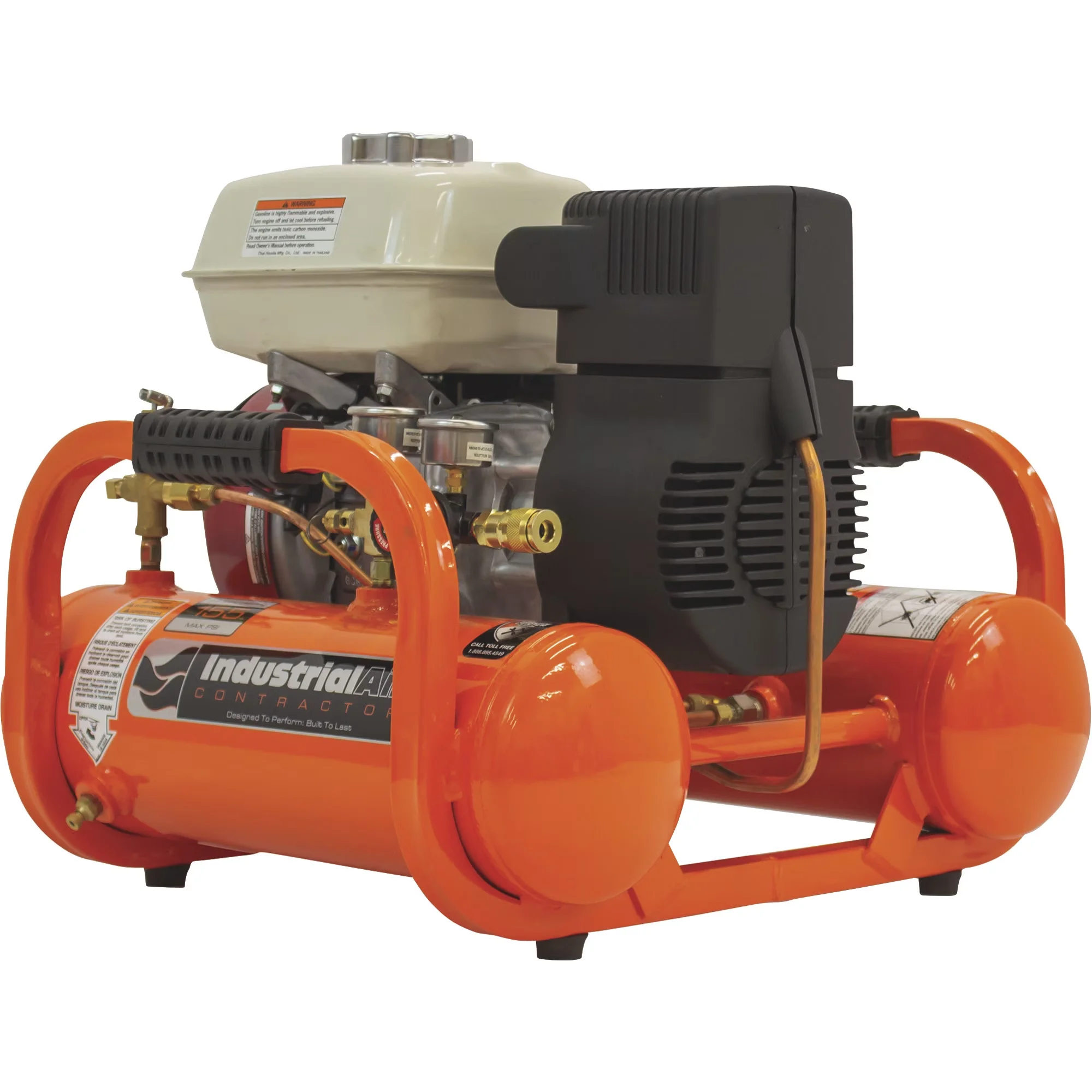 Innovative Pro Tool with Twin 2-Gallon Tanks, Honda GX160 OHV Engine, 155 Max. PSI - Model 4ED46D