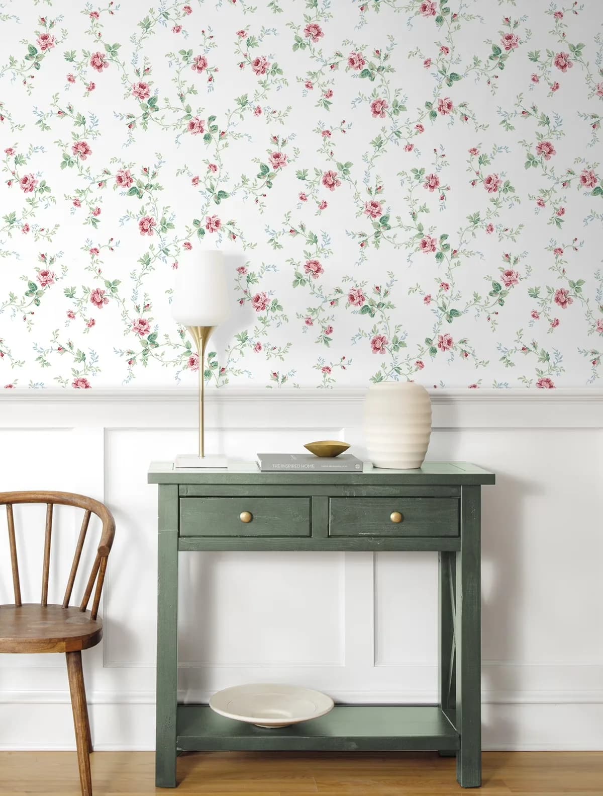 Sleek Wallpaper with Removable - Vinyl Pink Blush - Durable Build Model 2F80A7
