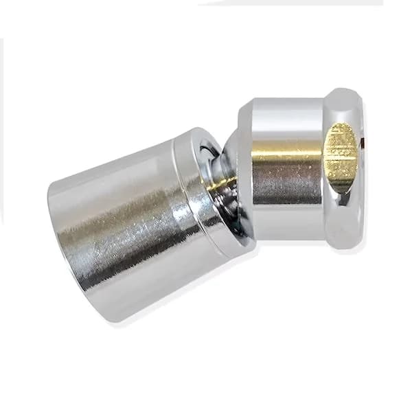 Shower Head Efficient with Adjustable, Color Chrome, Primary Metal Material 15023 - Brass Multicolor Model 3FACF1