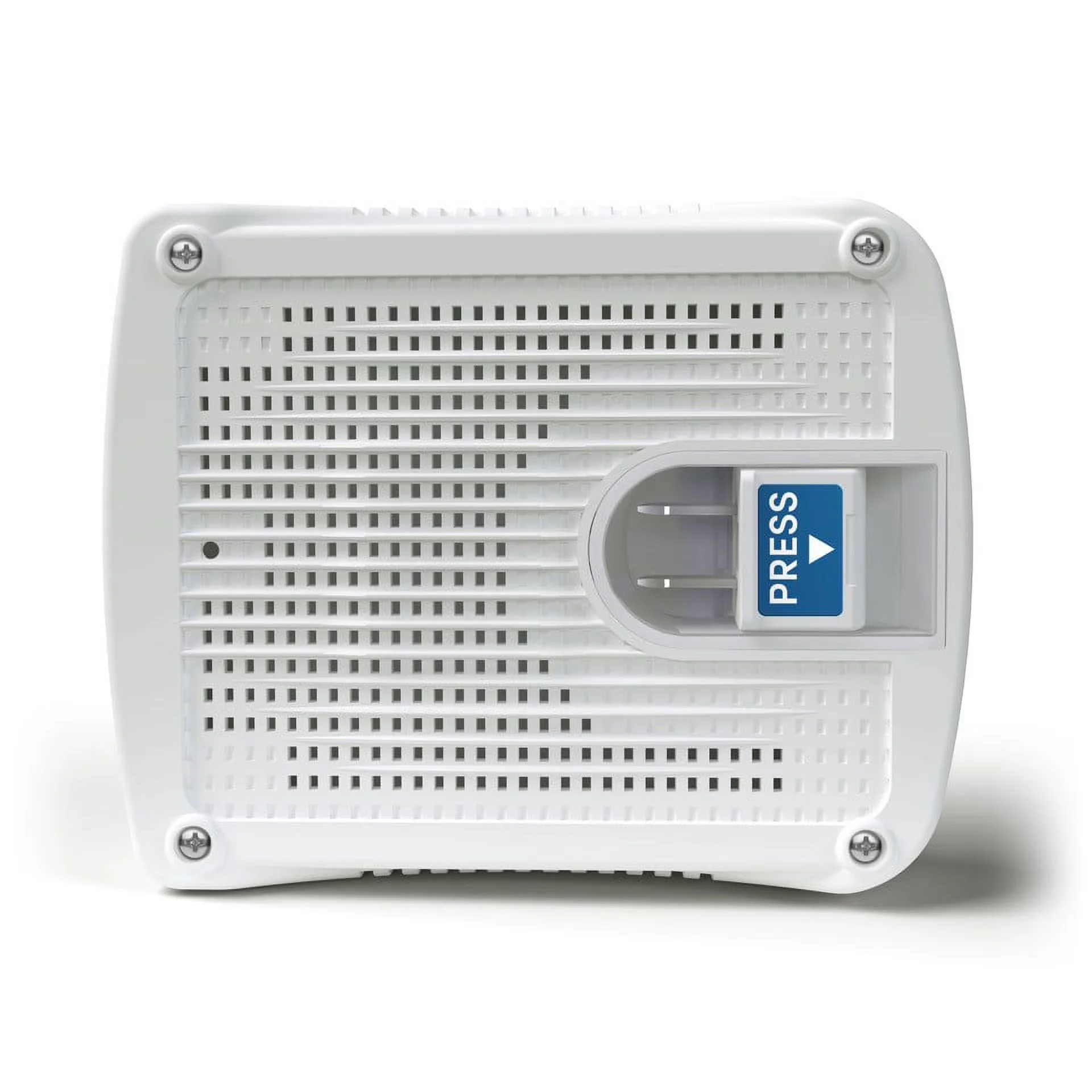 Premium Dehumidifier with Compact design measuring 6" x 2" x 5", Silent operation for discreet use - White Model B9E33D