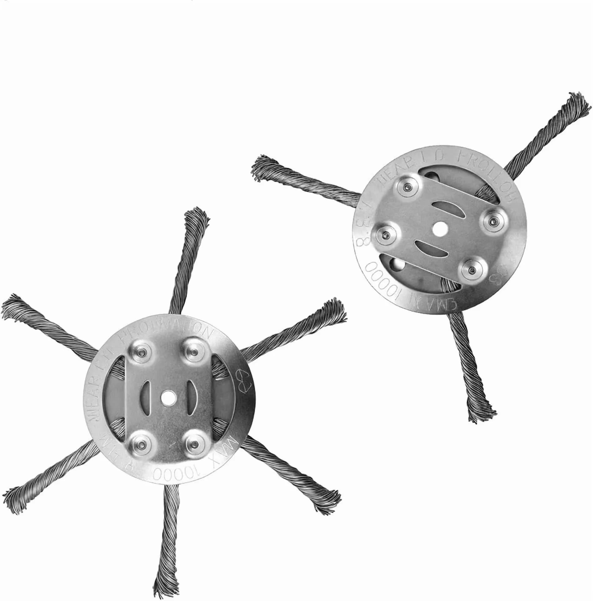 Premium Replacement Parts Accessory with Ideal, Lithium-Ion 3-Blade Grass Head for Garden - Model DAB80A