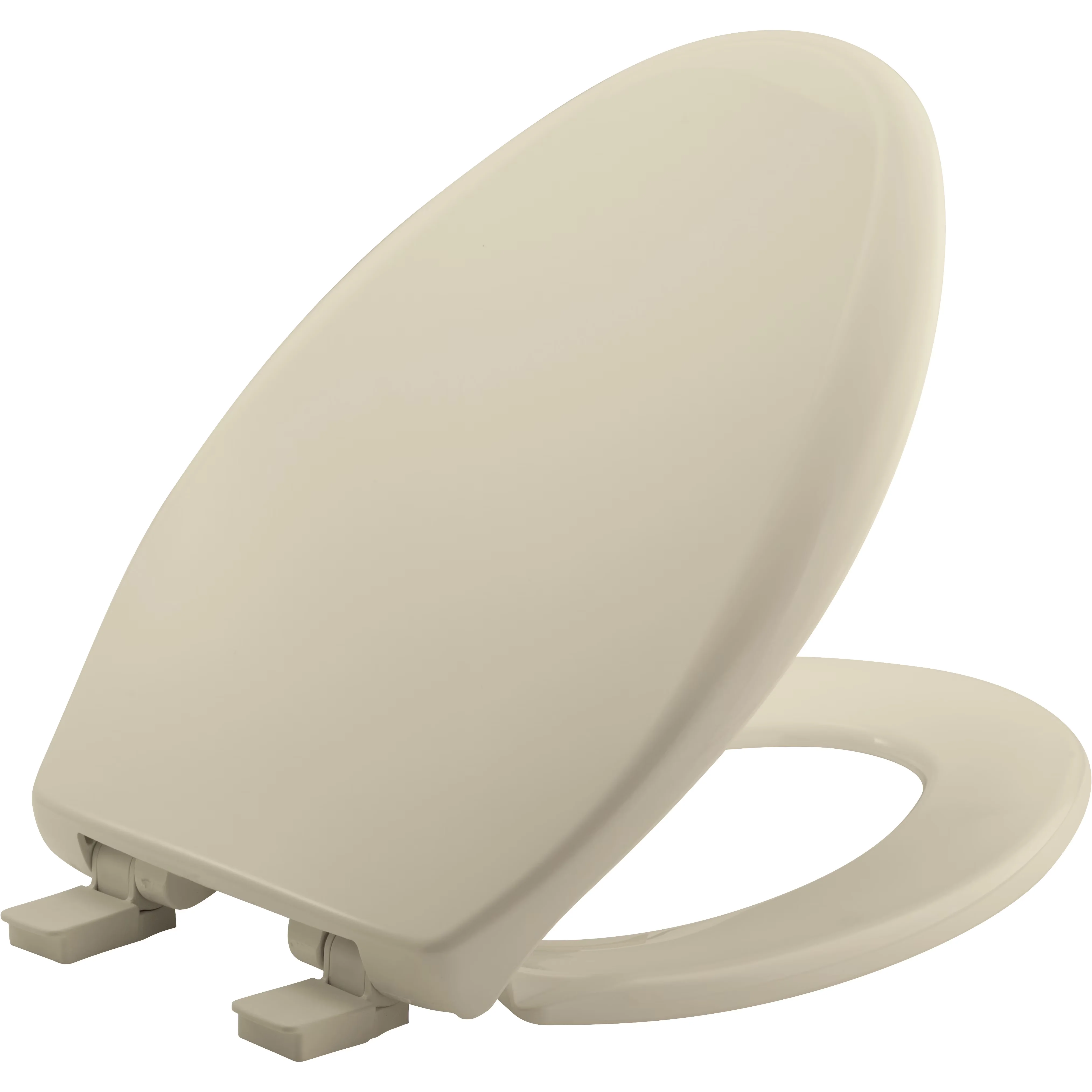 Durable Toilet Seats And Lid with Adjustable, Easy-to-remove design for quick cleaning - Off-White Plastic Model F2A3C2