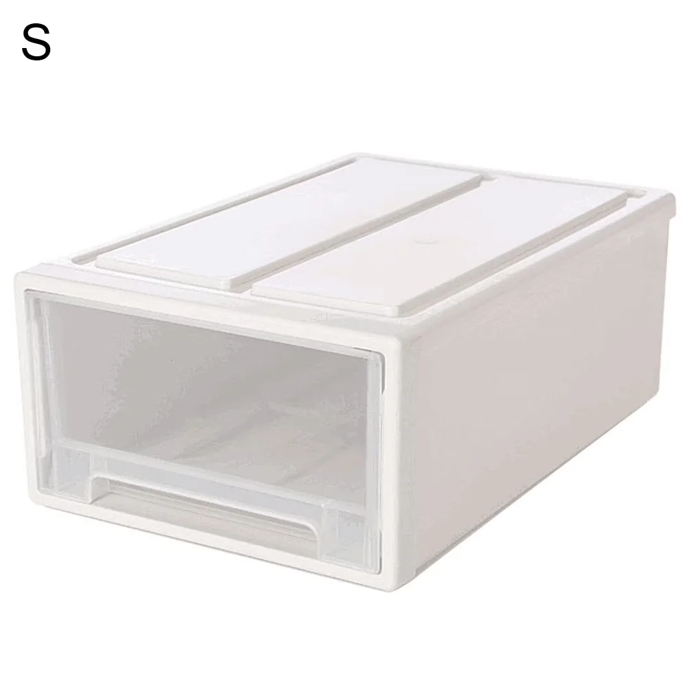 Premium Garage Storage Supply with Stackable, White, Freely stacked, space saving. - White Pp Model 8A4F86