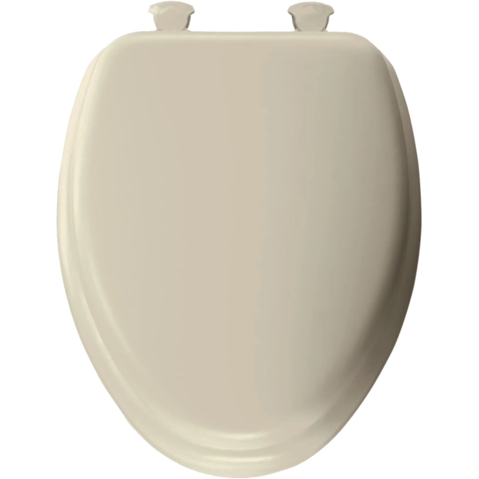 Toilet Seats And Lid Essential with Universal, Elongated Soft Seat, Bone - Multicolor Plastic Model 77B050