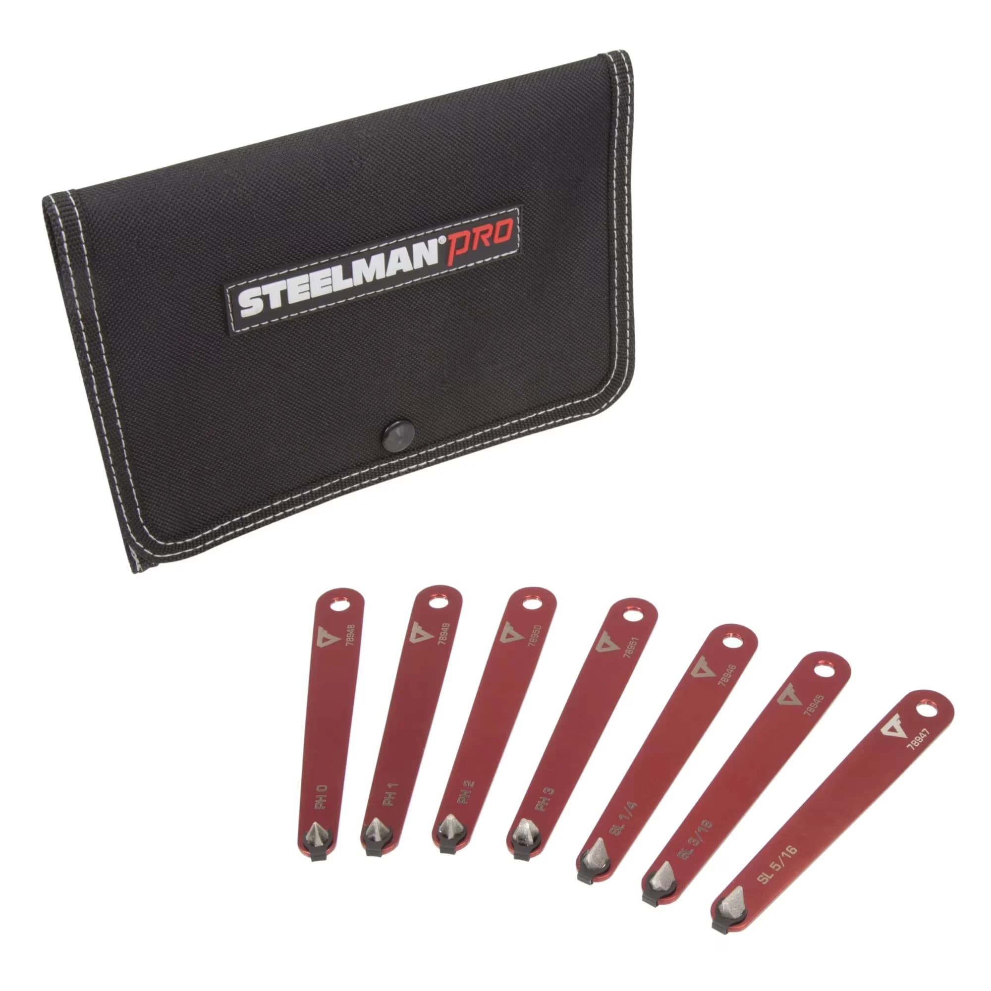 Durable Hand Tool Set - Steel Red Diamond - Standard Series Model 963EE2