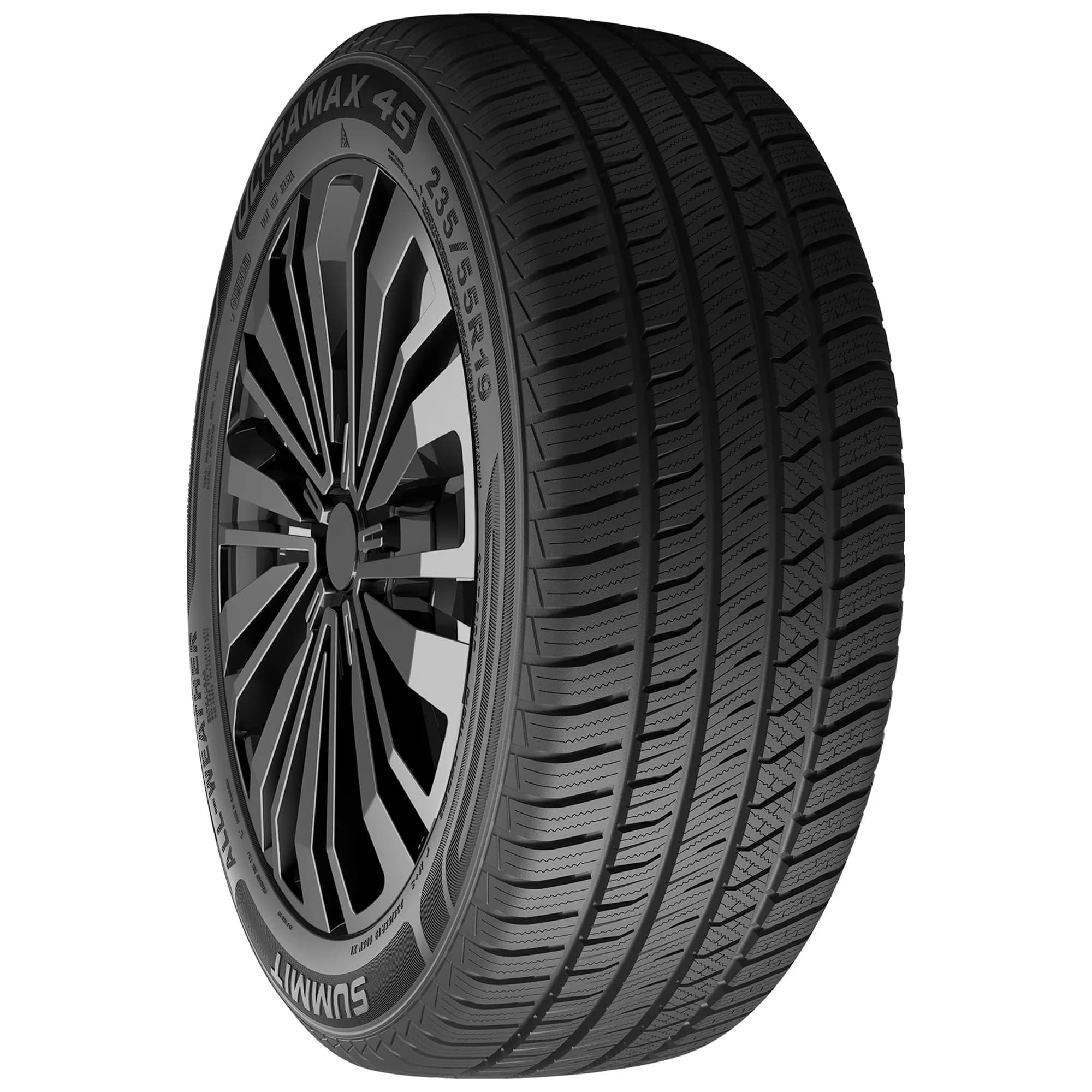 Car Tire Efficient with 100V, Fits Multiple Makes And Models, Sidewall style: Black Sidewall - Model CC87EC