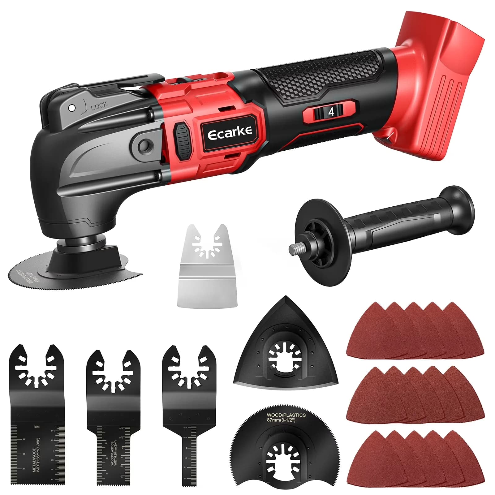 Quality Woodworking with Battery, 18V, Cordless Oscillating Multi-Tool - Model 2A2B77