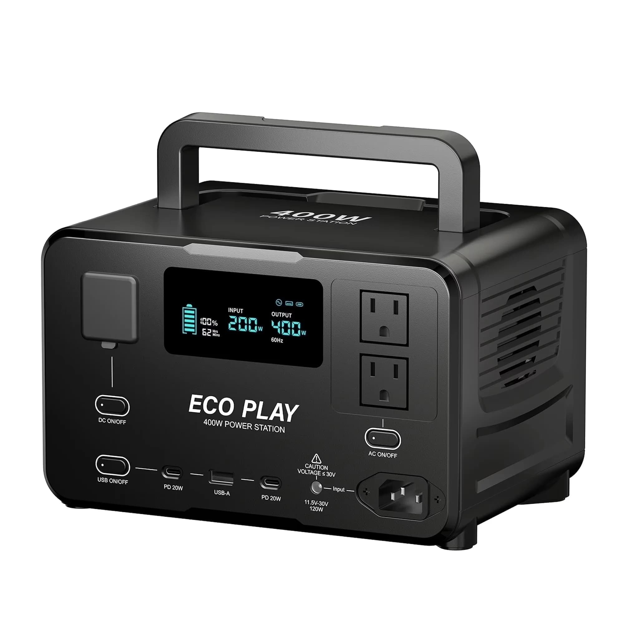 Premium Generator with 400W, Usb Port, Short Circuit Protection - EP400 Model 3FA41A