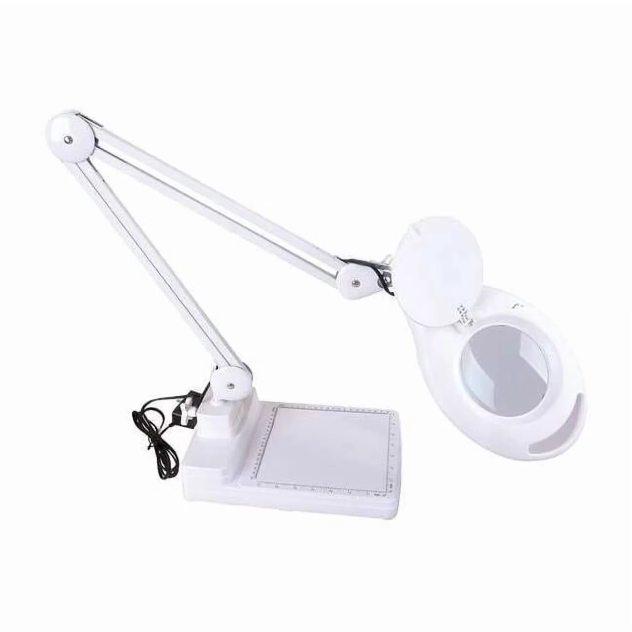 Sleek Led Lighting with LED, Magnifier Lamps, Magnifier Light - Steel White Model 9D7BD0