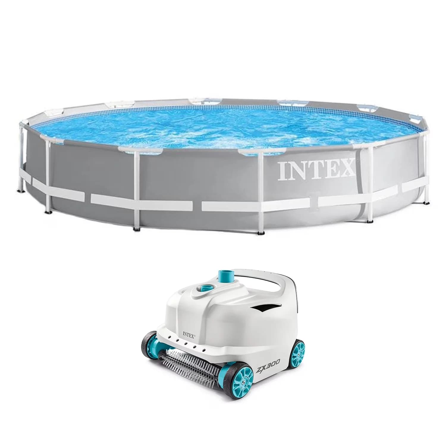 Above Ground Pool Compact with Puncture Resistant - 12ft - Compact and Portable Model AC7E31