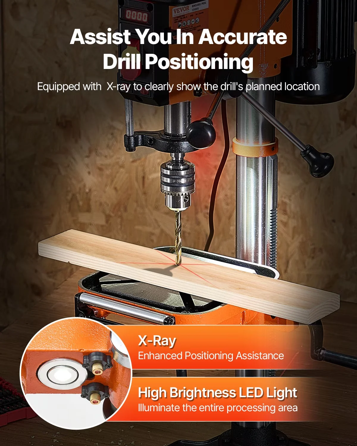 Woodworking Durable with 120V, Variable Speed - Black for Studio - Universal Fit Model 14CFB2