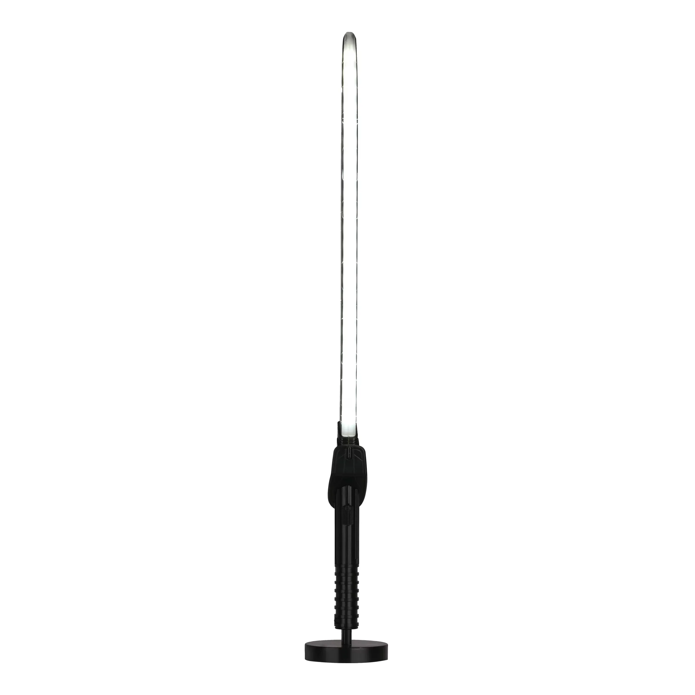 Classic Table Lamp with LED, Usb Port, Energy Efficient - Black Darksaber Model 088119