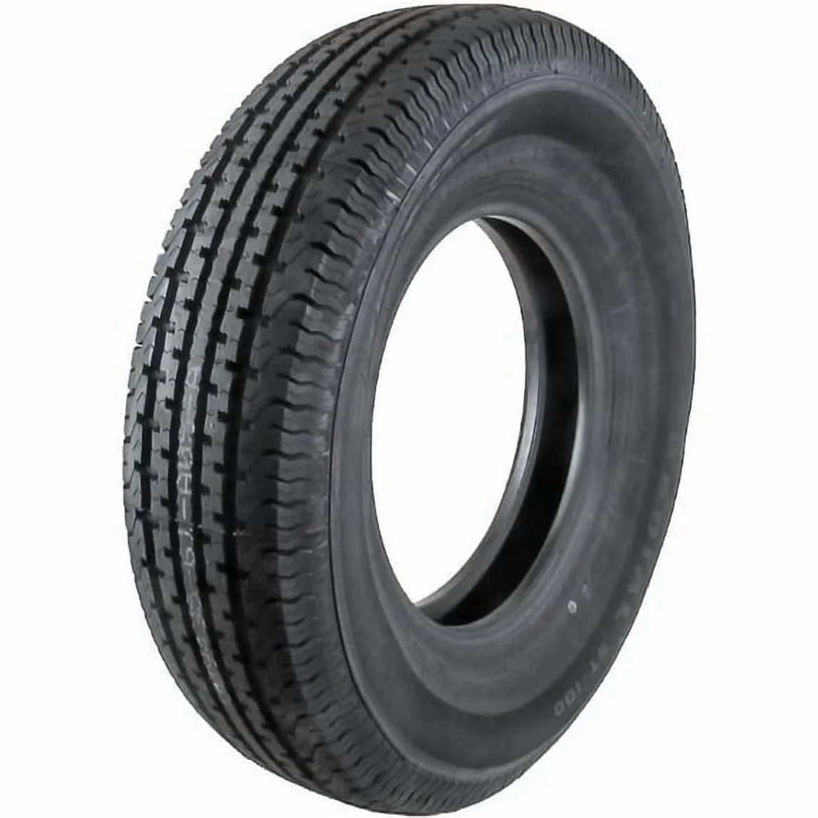 Modern Trailer Tire with Low Maintenance, Black Sidewall - ST205 for Everyday Use Model 429DFC