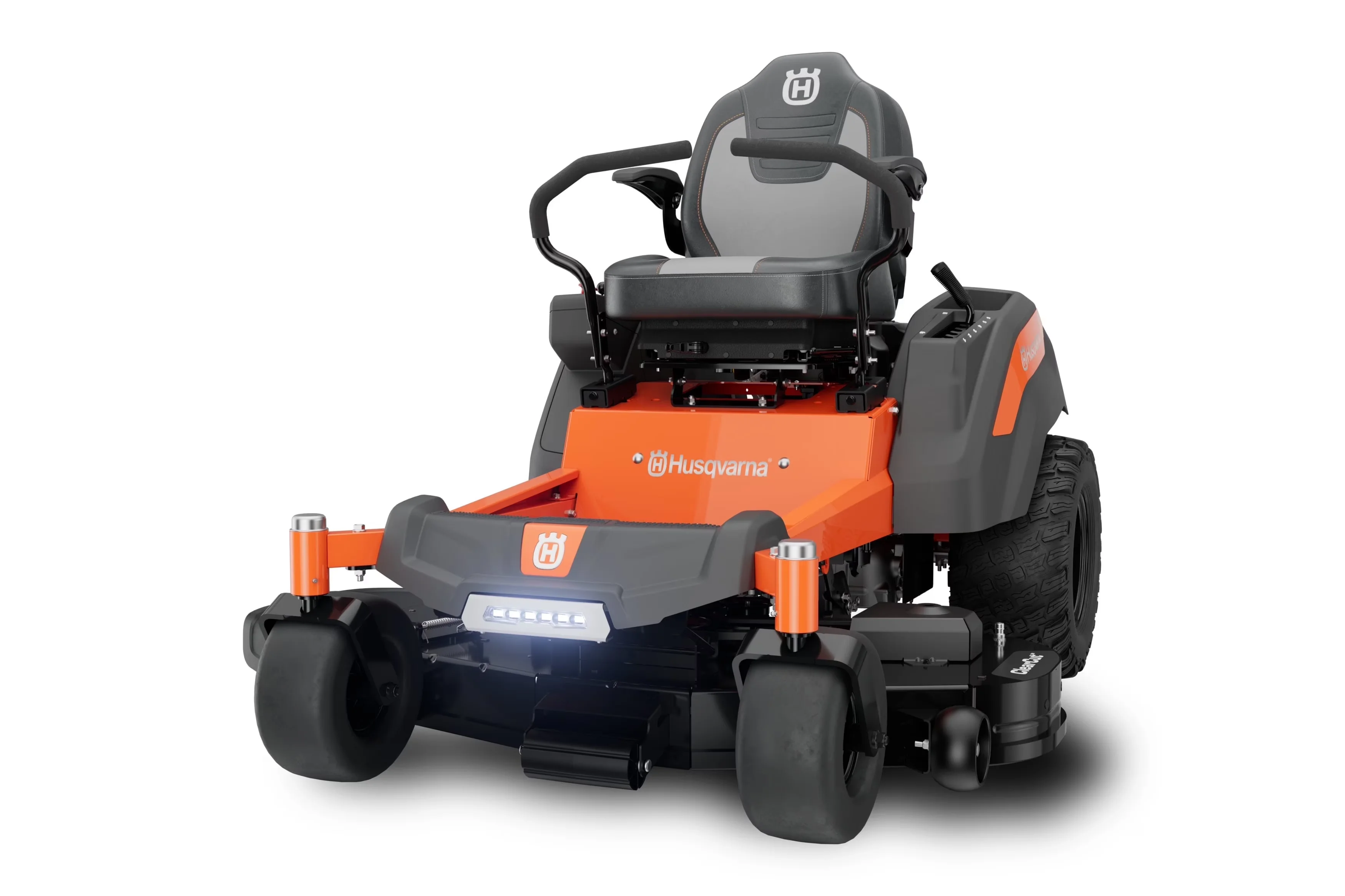 Compact Riding Lawn Mower with Adjustable Speed, LED headlights, 24HP Kawasaki FR730V engine - Model 2C68E4