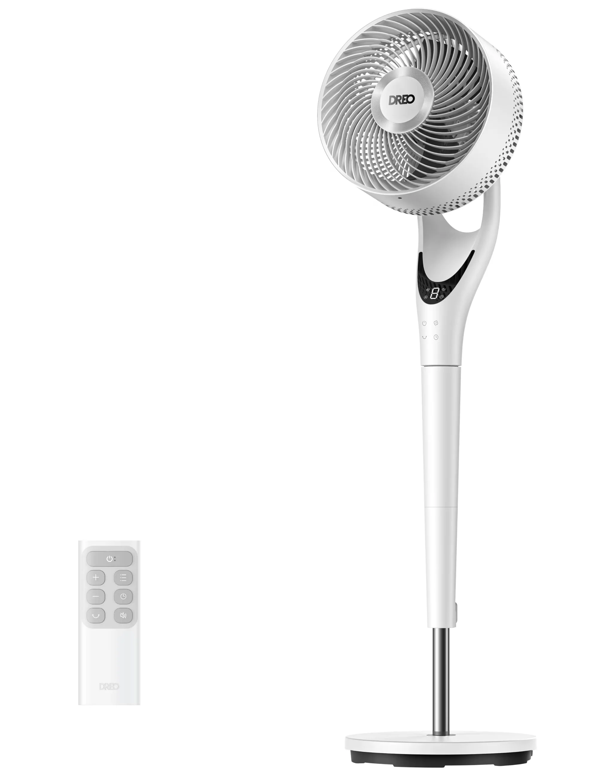 Fans In Cooling Durable with Led Display, 9 speeds & 3 modes - Metal And Plastic Model 22C1D7
