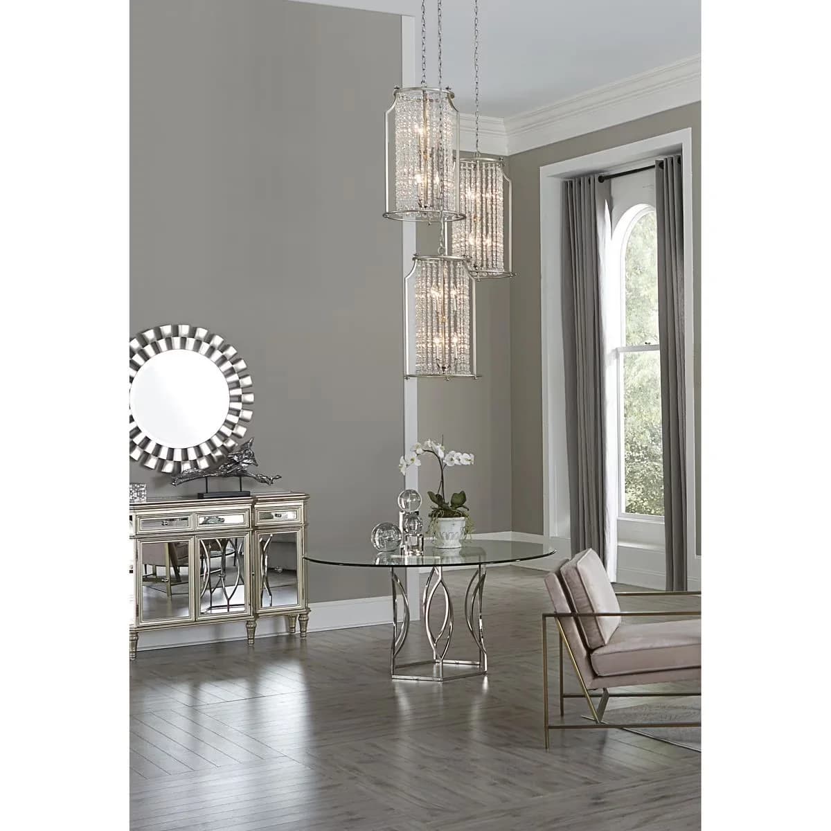 Versatile Ceiling Lights Fixture with Incandescent, Modern - Alloy Steel Model F256A9