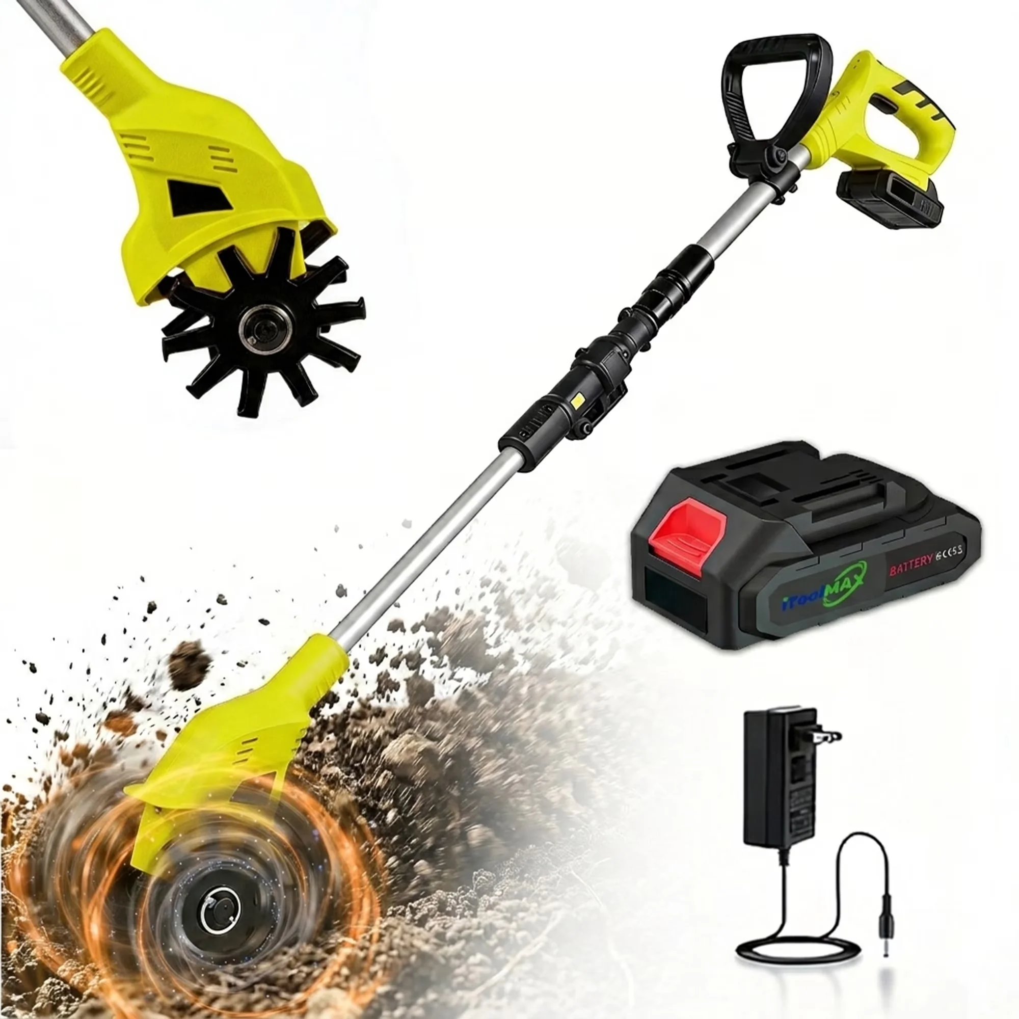 Quality Trillers Cultivator with Battery, 20V, 20V Mini Cordless Tiller - Model 2945E0