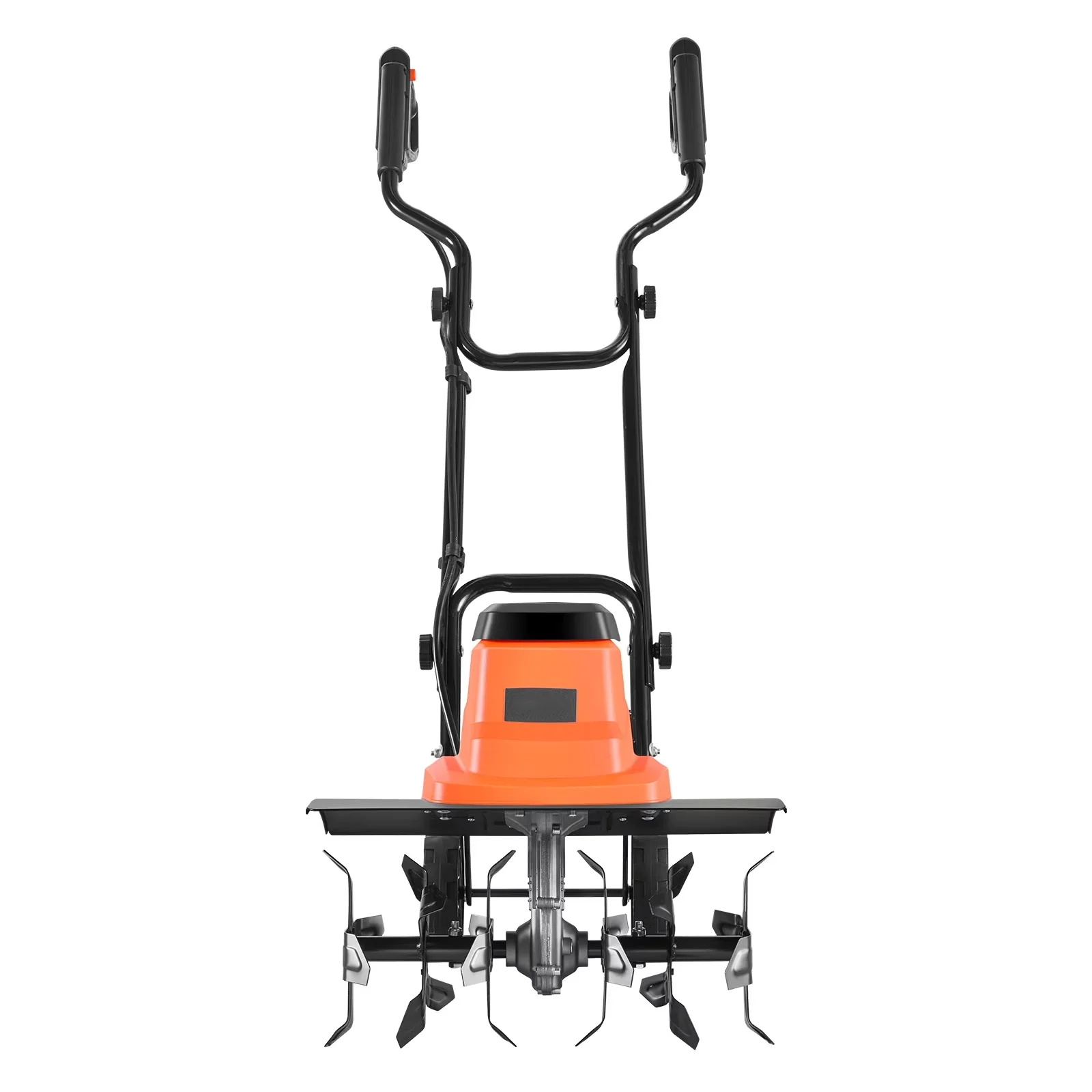 Trillers Cultivator Stylish with Steel Blades and Foldable Handle, 18in Wide Garden Rototiller, Corded Electric Tiller - Model 0E5078