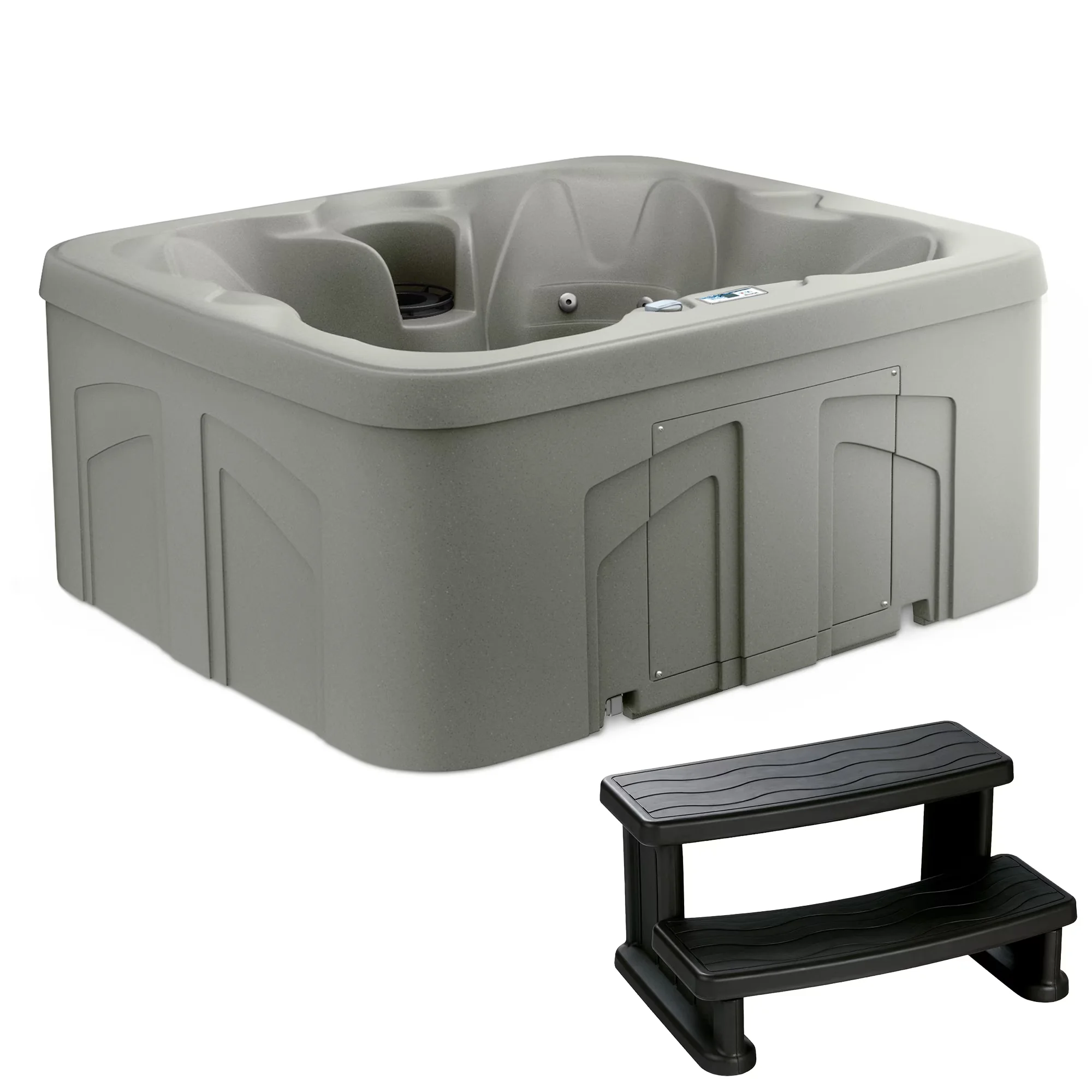 Hot Tub Innovative with Insulated, Cover material: Polyester, Taupe - 13 Model C2EE1B