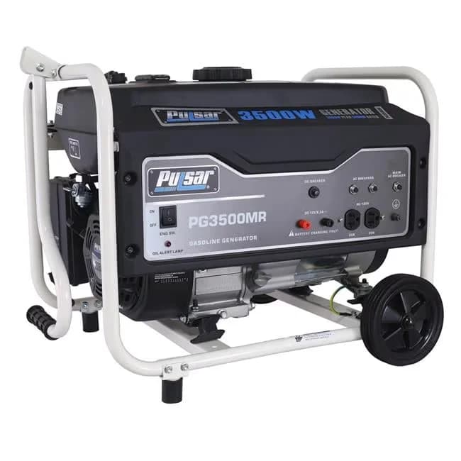 Classic Generator with Low Oil Shutdown, 4 Gallon Fuel Tank, 12 Hour Run-time at Half Load - Model 35B976
