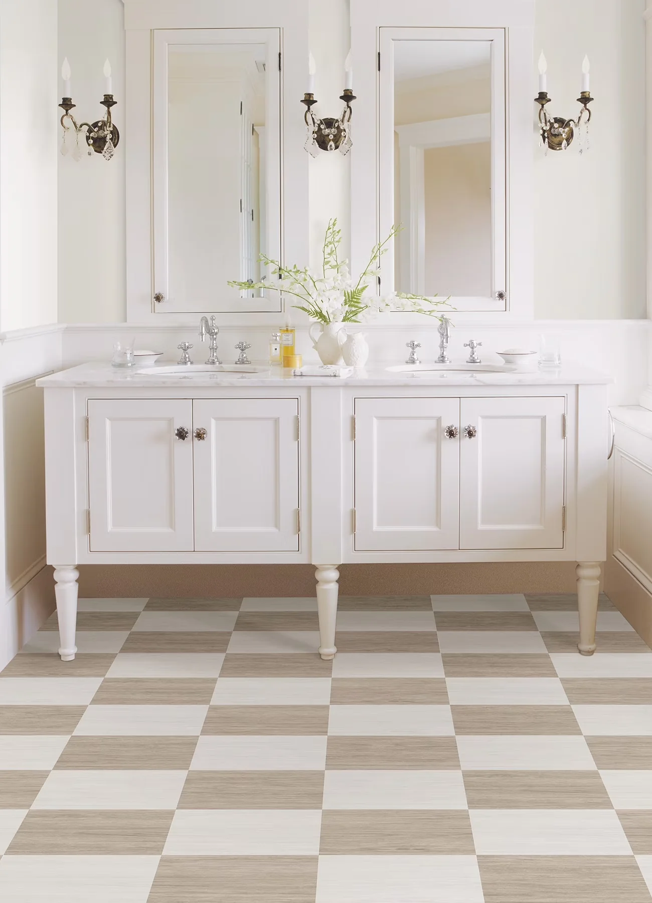 Grey Vinyl Flooring Vinyl Plank Flooring Classic with Easy Installation, Peel and stick to apply - Virgin Vinyl Brown Model 40E16A